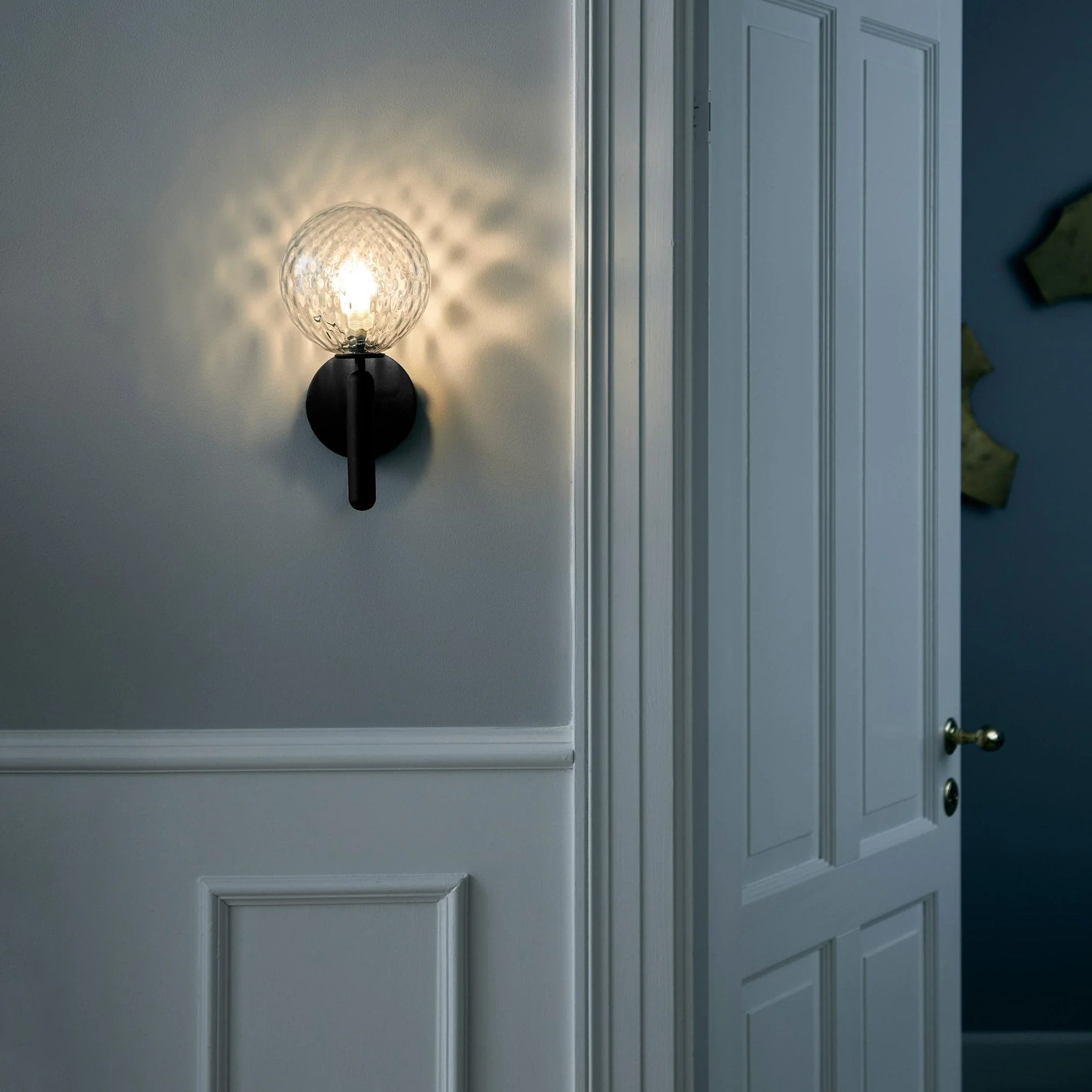 Ilirila Modern Minimalist Brass Glass Wall Light - Image 73
