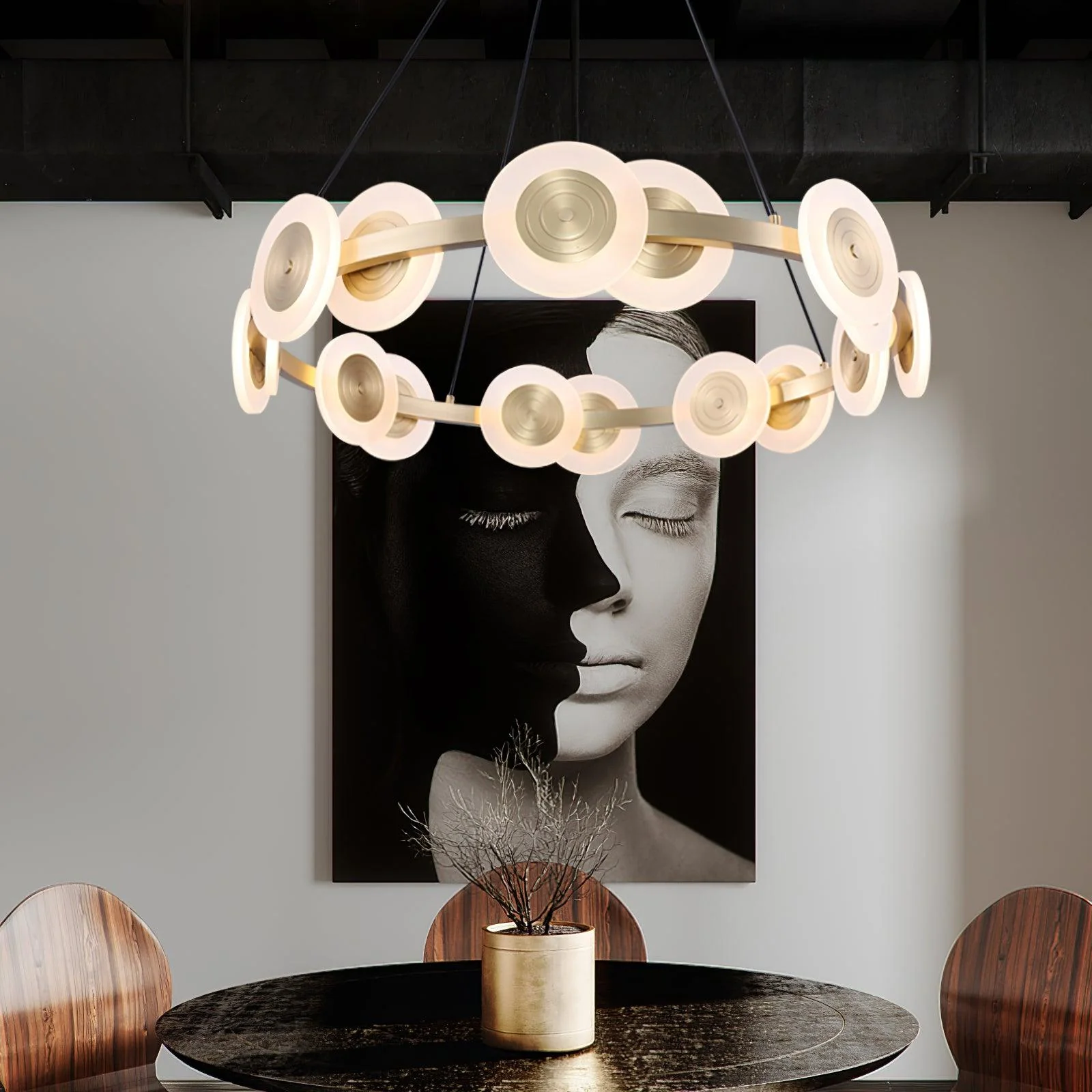 Ilirila Premium Nordic Art Nordic Chandelier - Image 8