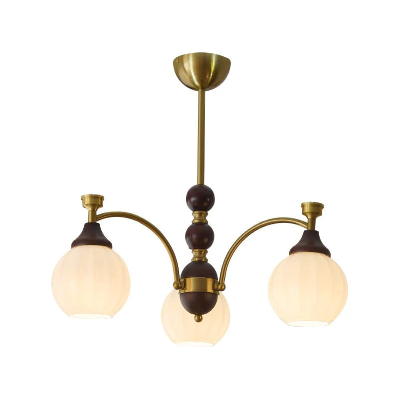 Illoros Traditional Elegance Wood Chandelier - Image 5