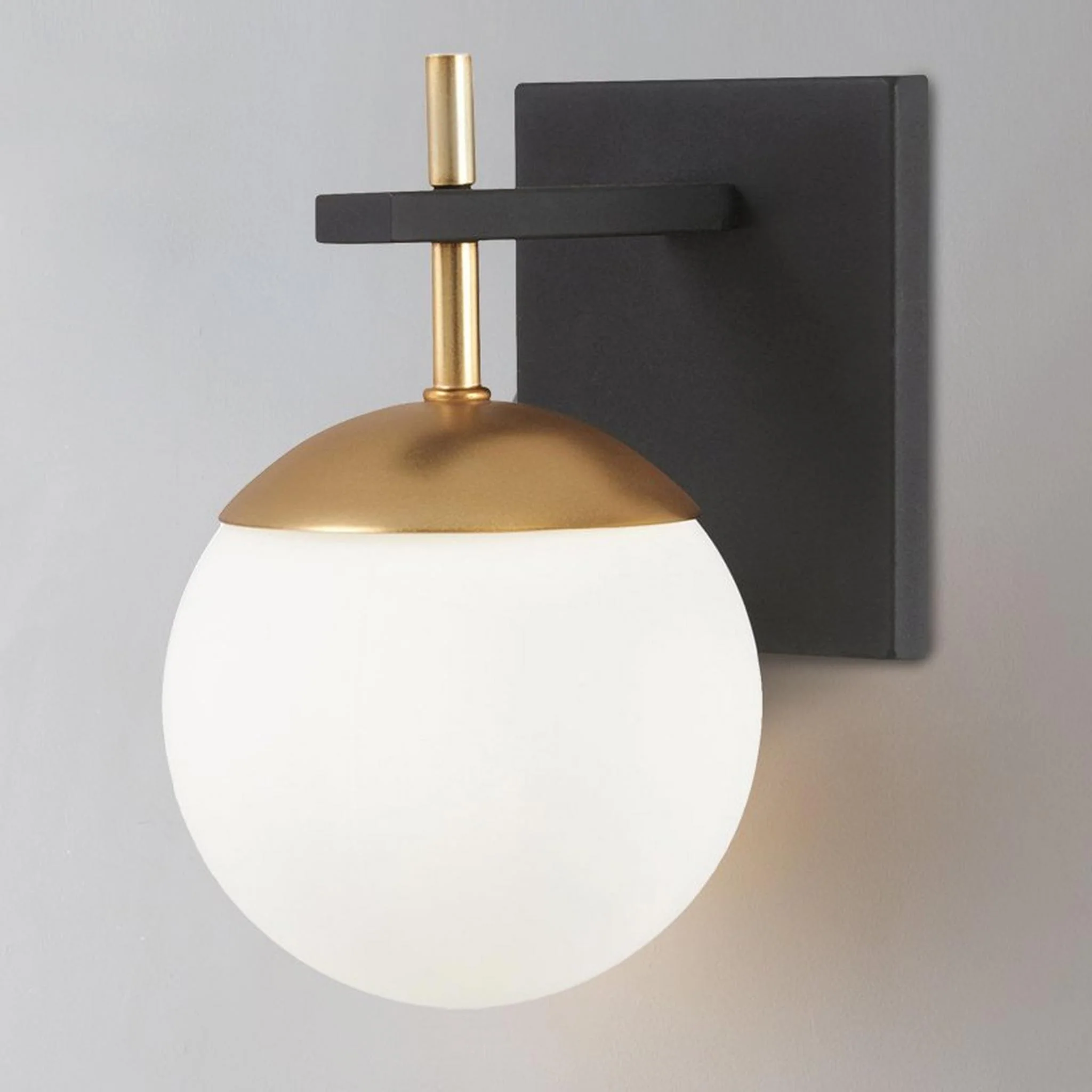 Ilmaros Modern Minimalist Globe Glass Sconce Wall lamp - Image 3