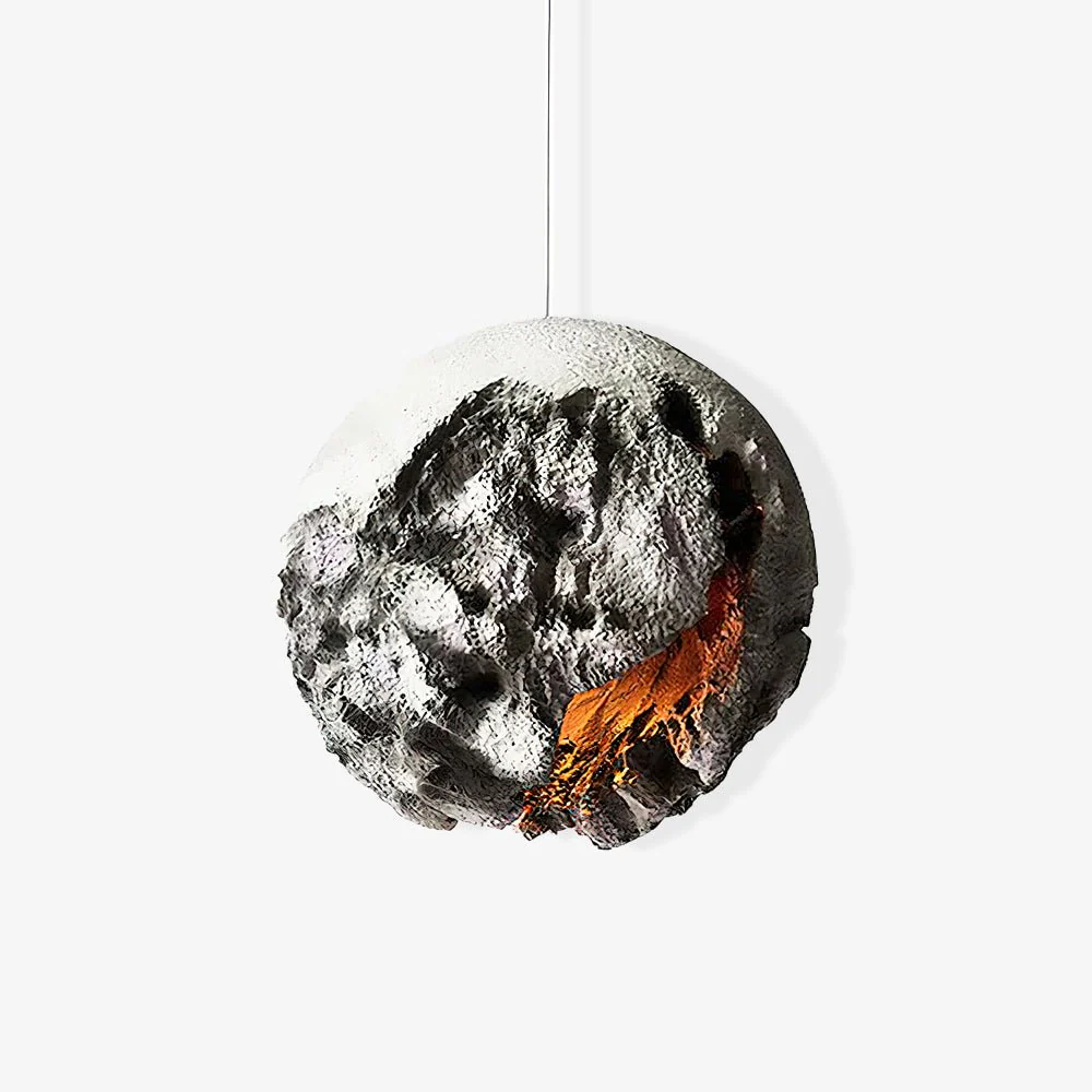 Ilphaara Irregular Planet Plastic Pendant Lamp - Image 31