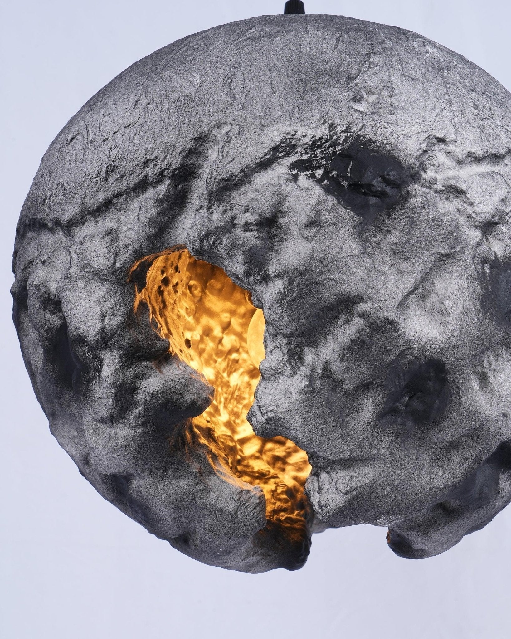 Ilphaara Irregular Planet Plastic Pendant Lamp - Image 8