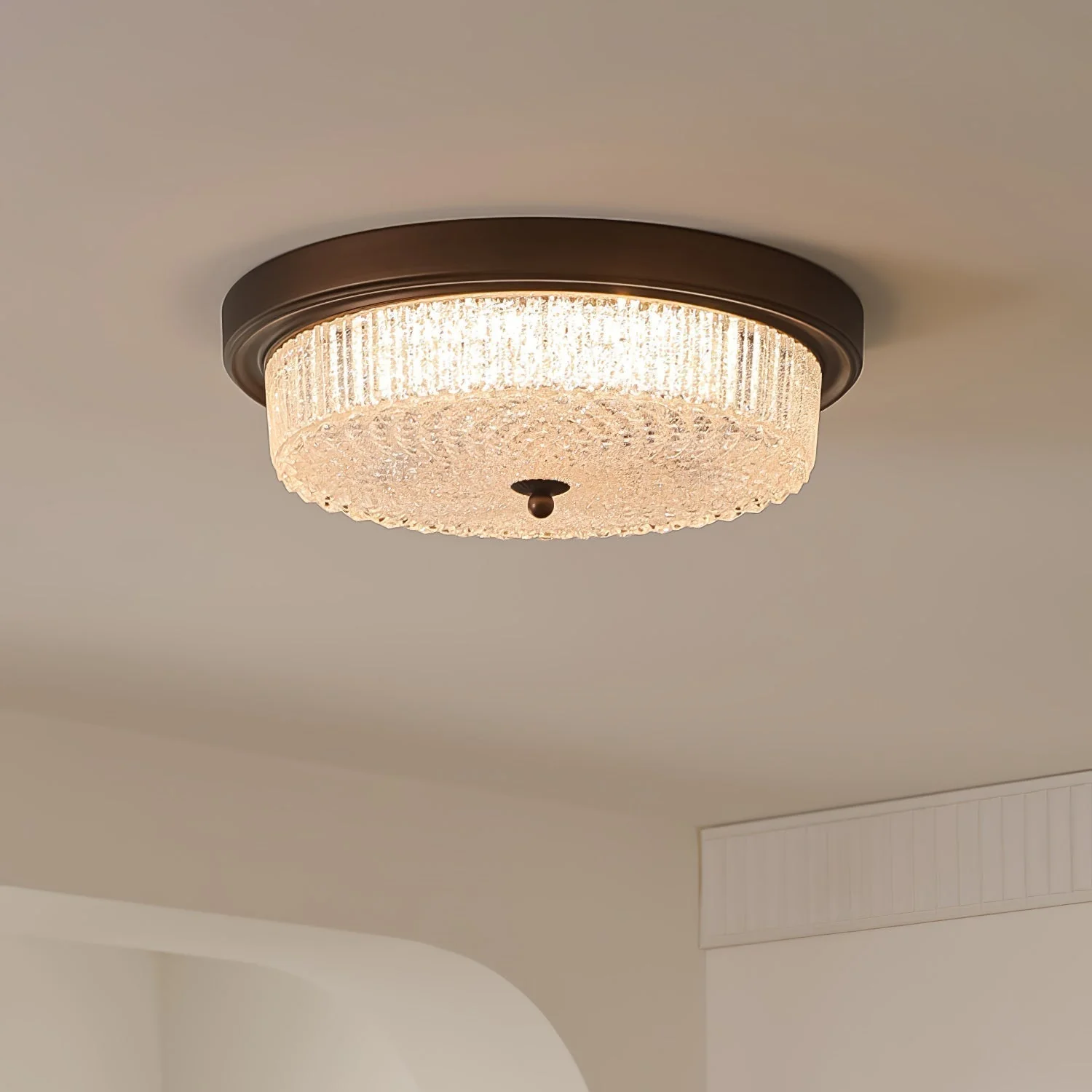 Ilsolen Nordic Art Classic Glass Ceiling Lamp - Image 10