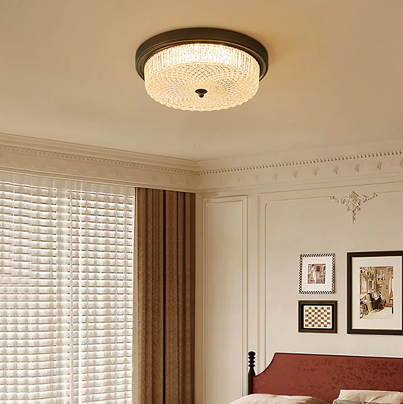 Ilsolen Nordic Art Classic Glass Ceiling Lamp - Image 22