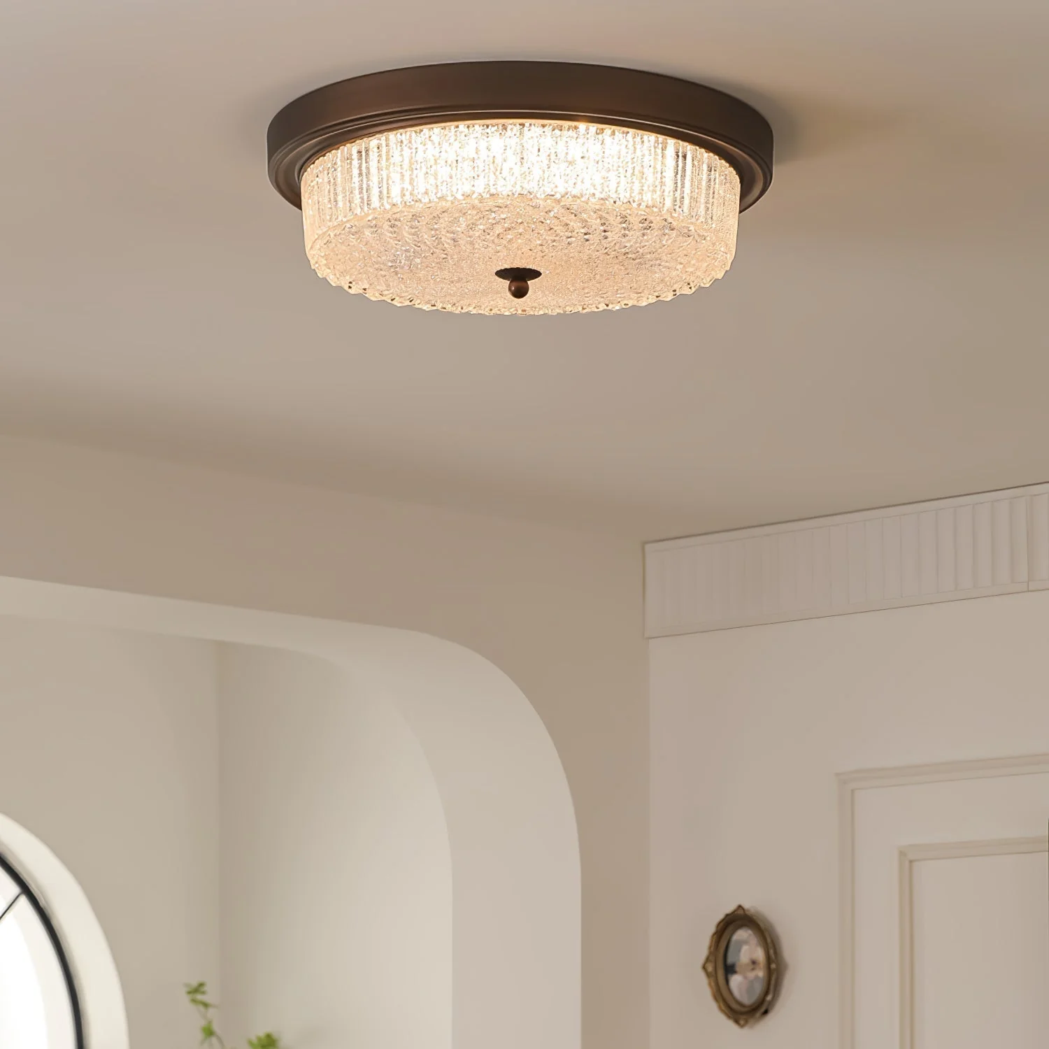 Ilsolen Nordic Art Classic Glass Ceiling Lamp - Image 26