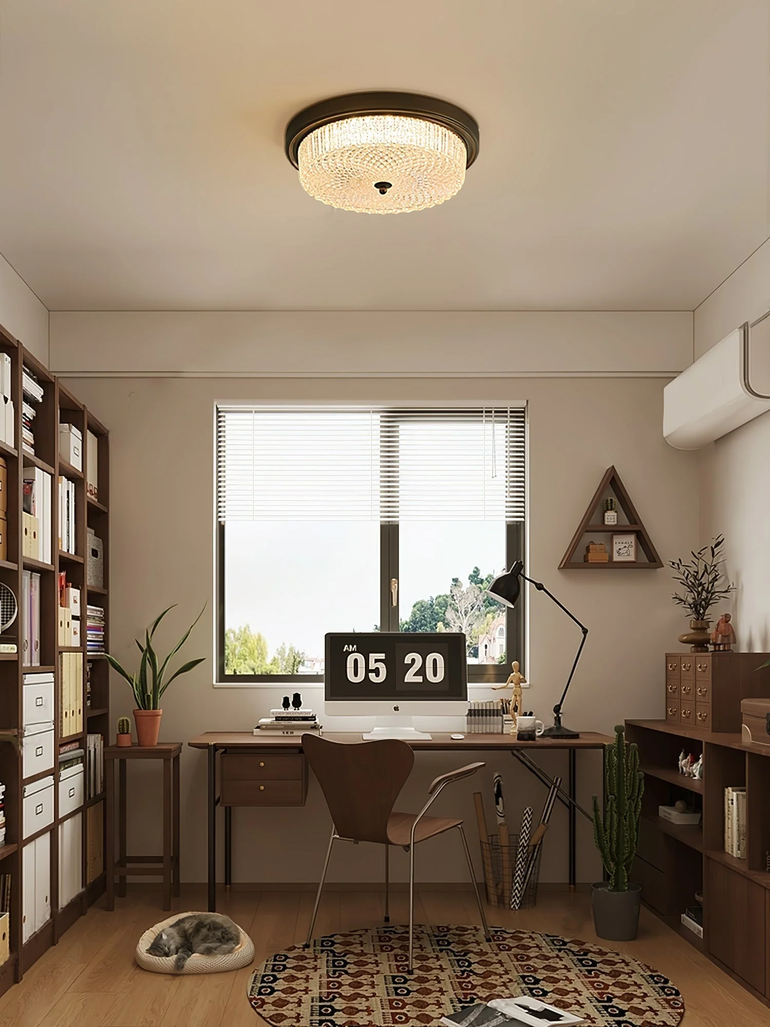Ilsolen Nordic Art Classic Glass Ceiling Lamp - Image 27