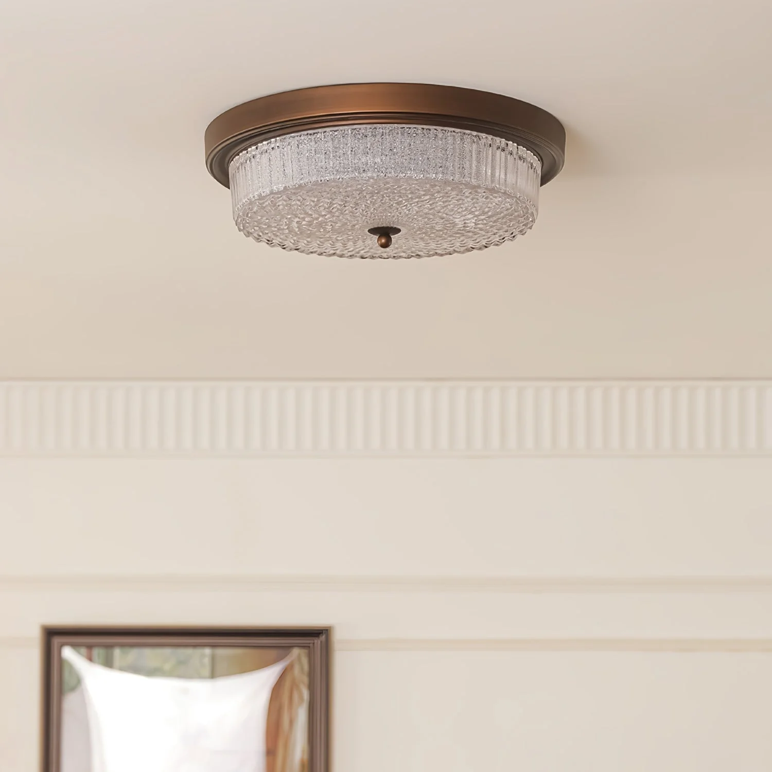 Ilsolen Nordic Art Classic Glass Ceiling Lamp - Image 3