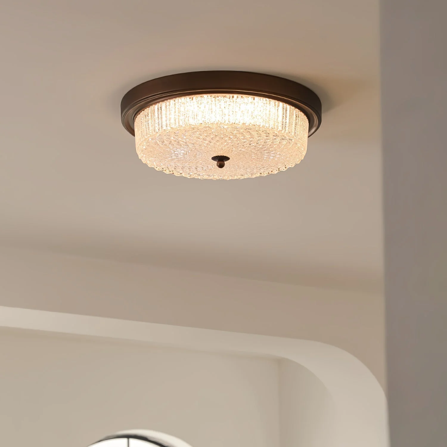 Ilsolen Nordic Art Classic Glass Ceiling Lamp - Image 6