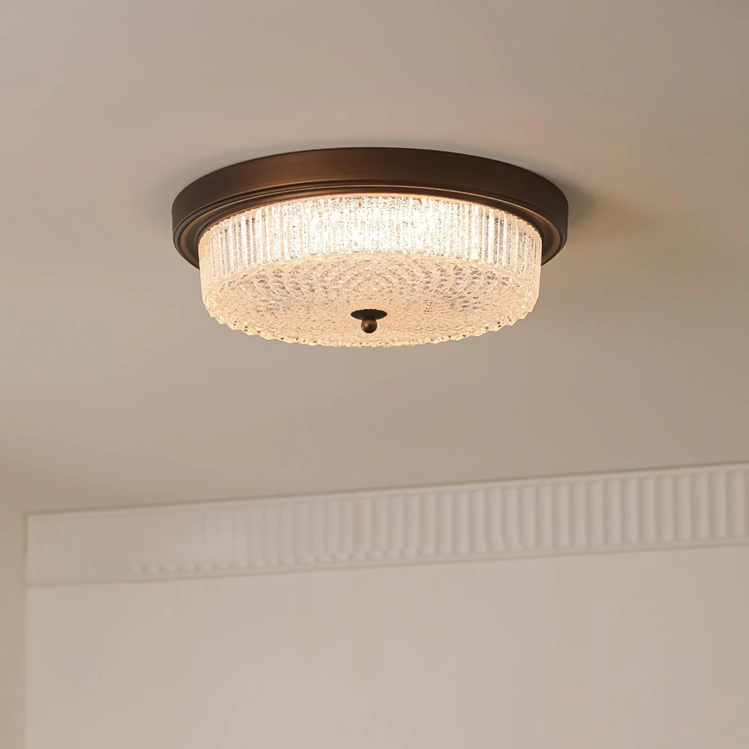 Ilsolen Nordic Art Classic Glass Ceiling Lamp - Image 9