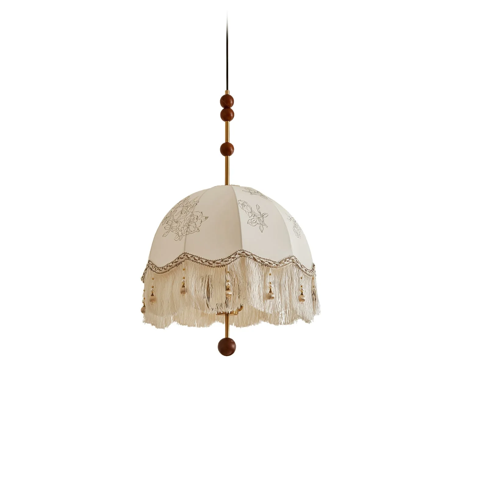 Iltalaris Unique Elegance Fringe Pendant Lamp - Image 4
