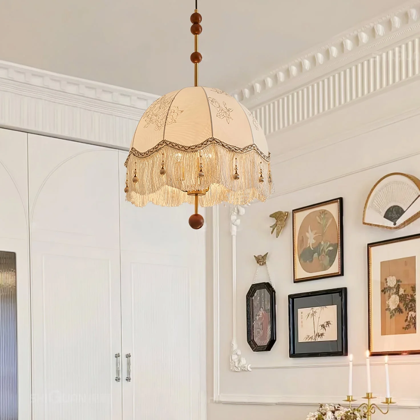 Iltalaris Unique Elegance Fringe Pendant Lamp - Image 9