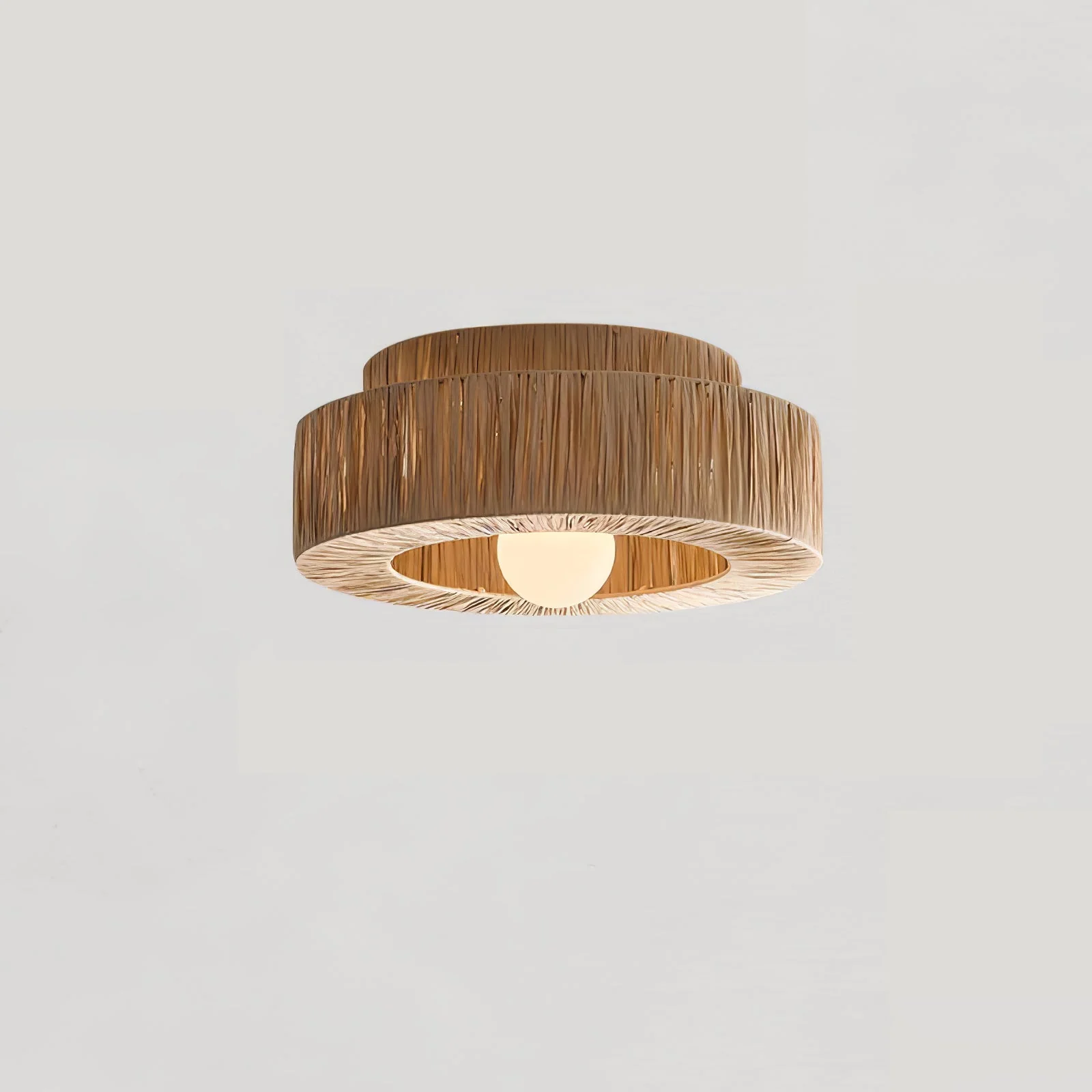 Ilthean Natural Straw Art Ceiling Lamp - Image 32