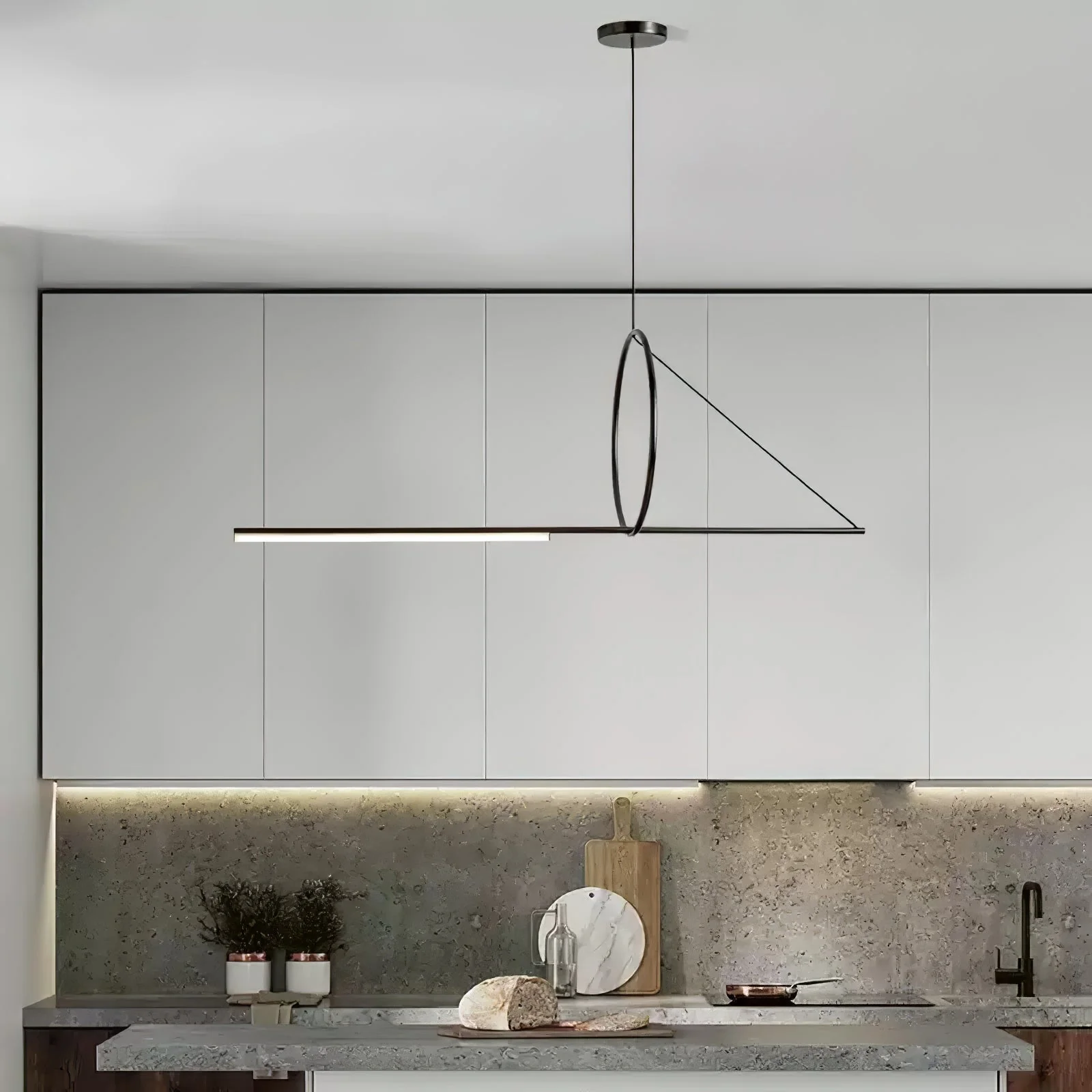 Ilzoror Modern Minimalist Nordic Pendant Light - Image 2