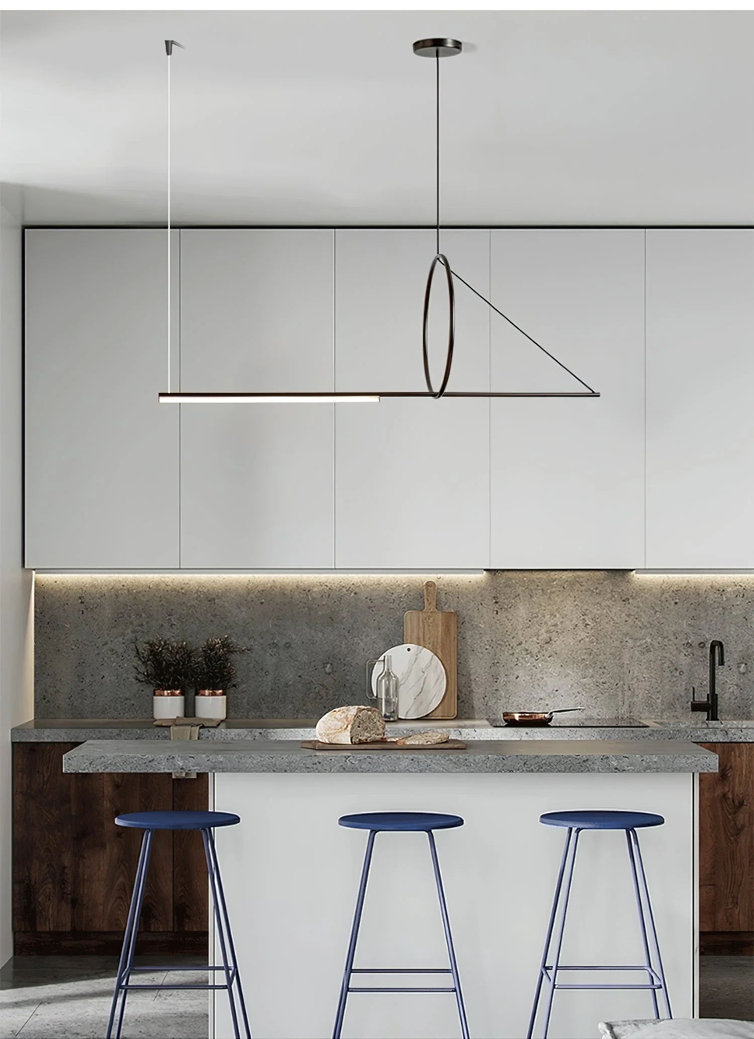 Ilzoror Modern Minimalist Nordic Pendant Light - Image 4