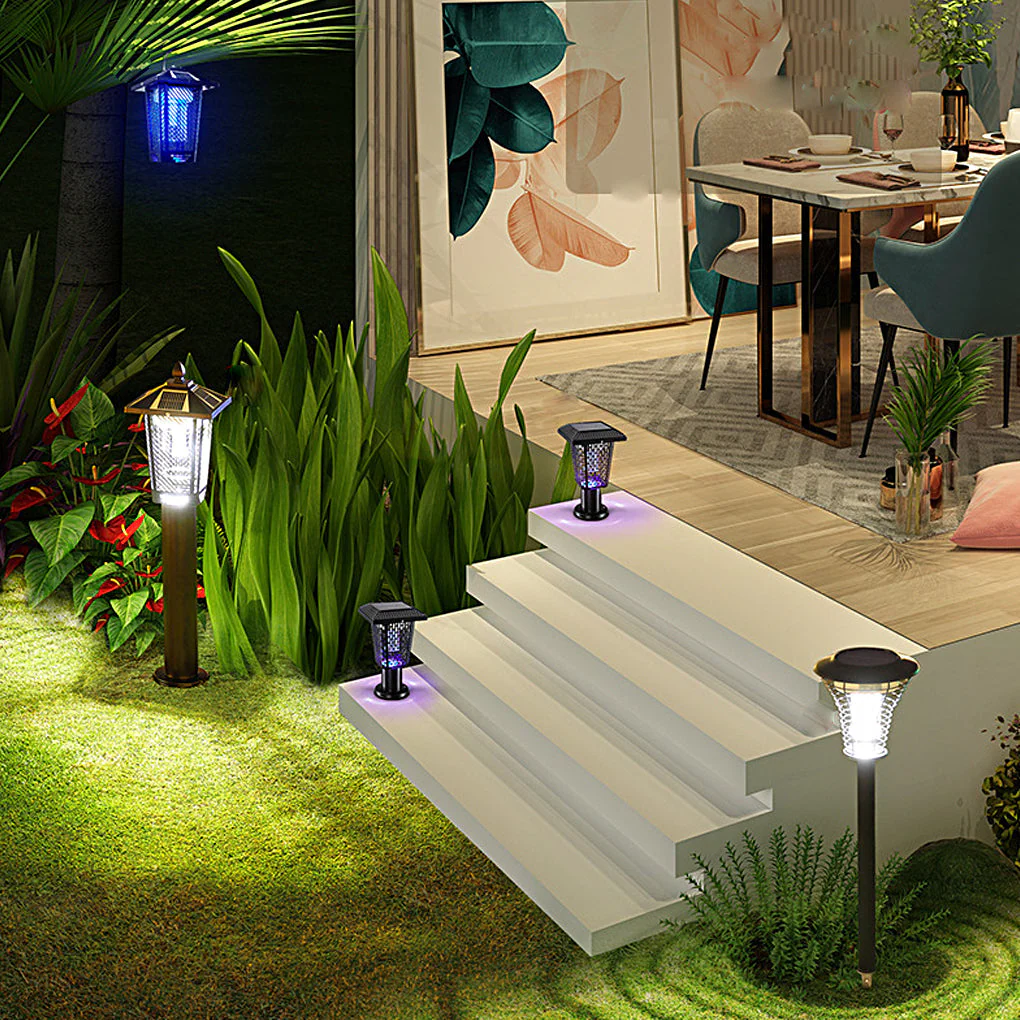 Imone Multifunctional Mosquito Killer Steel Outdoor Lamp - Image 4