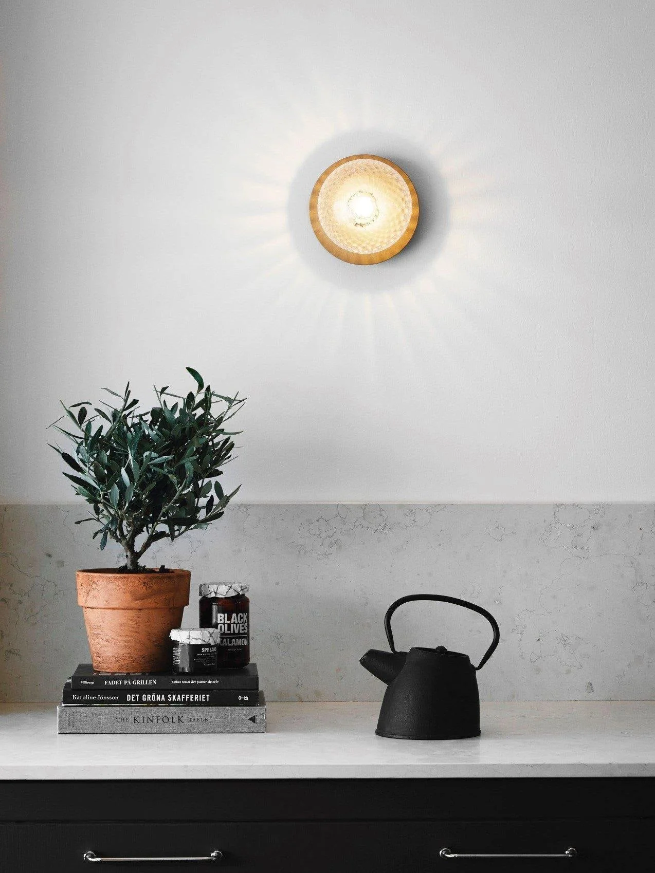 Irinor Premium Nordic Art Brass Wall Lamp - Image 87