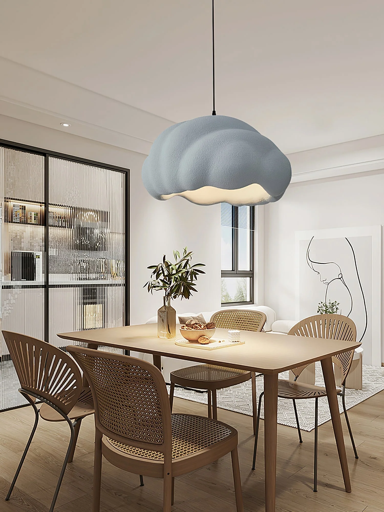 Itheira Modern Minimalist Plastic Pendant Light - Image 10