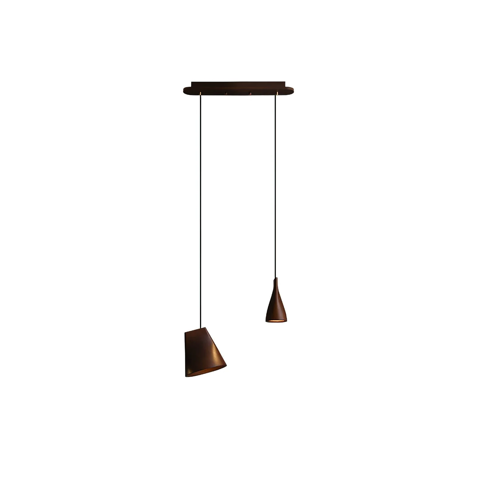 Ivarara Asymmetrical Wood Pendant Light - Image 40