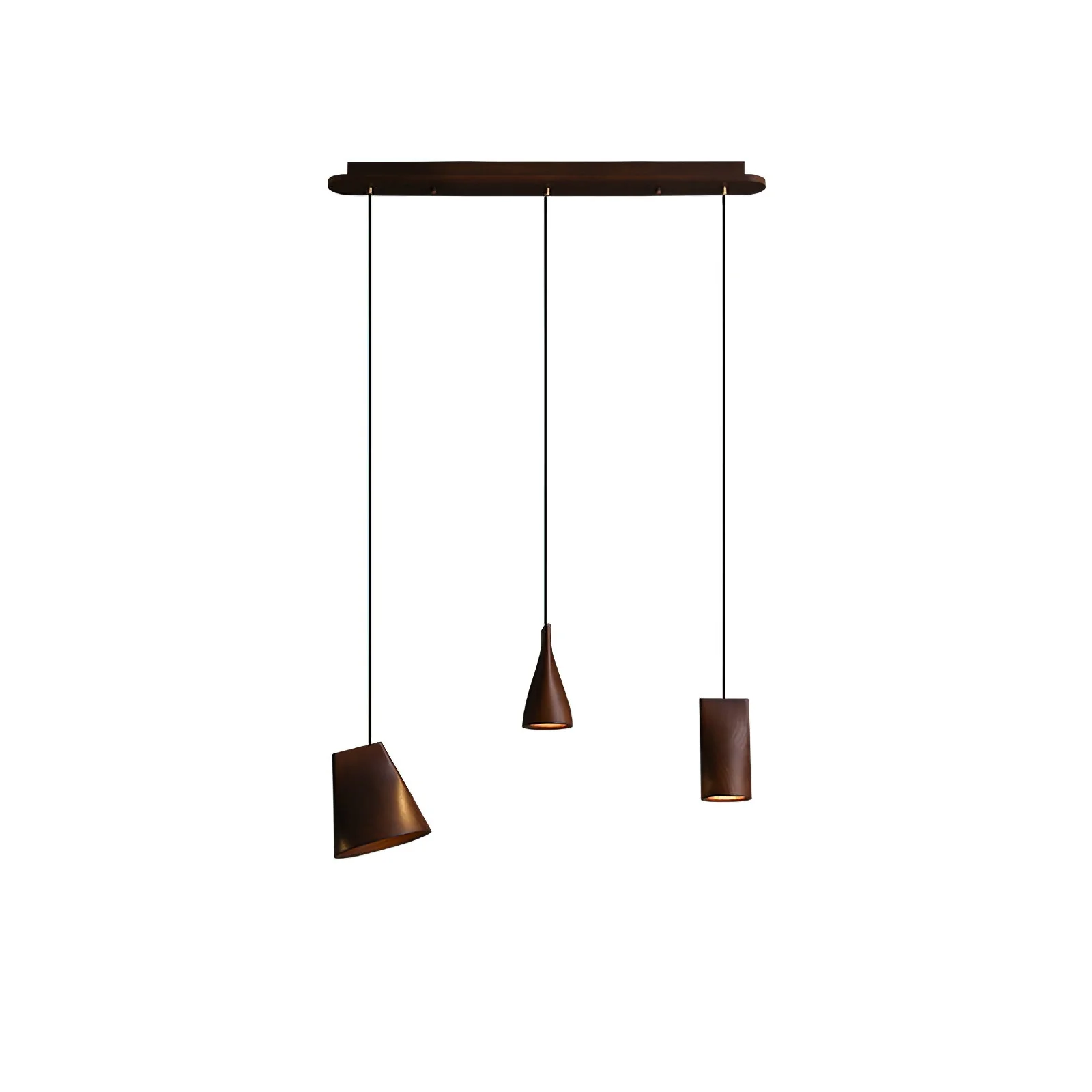 Ivarara Asymmetrical Wood Pendant Light - Image 48