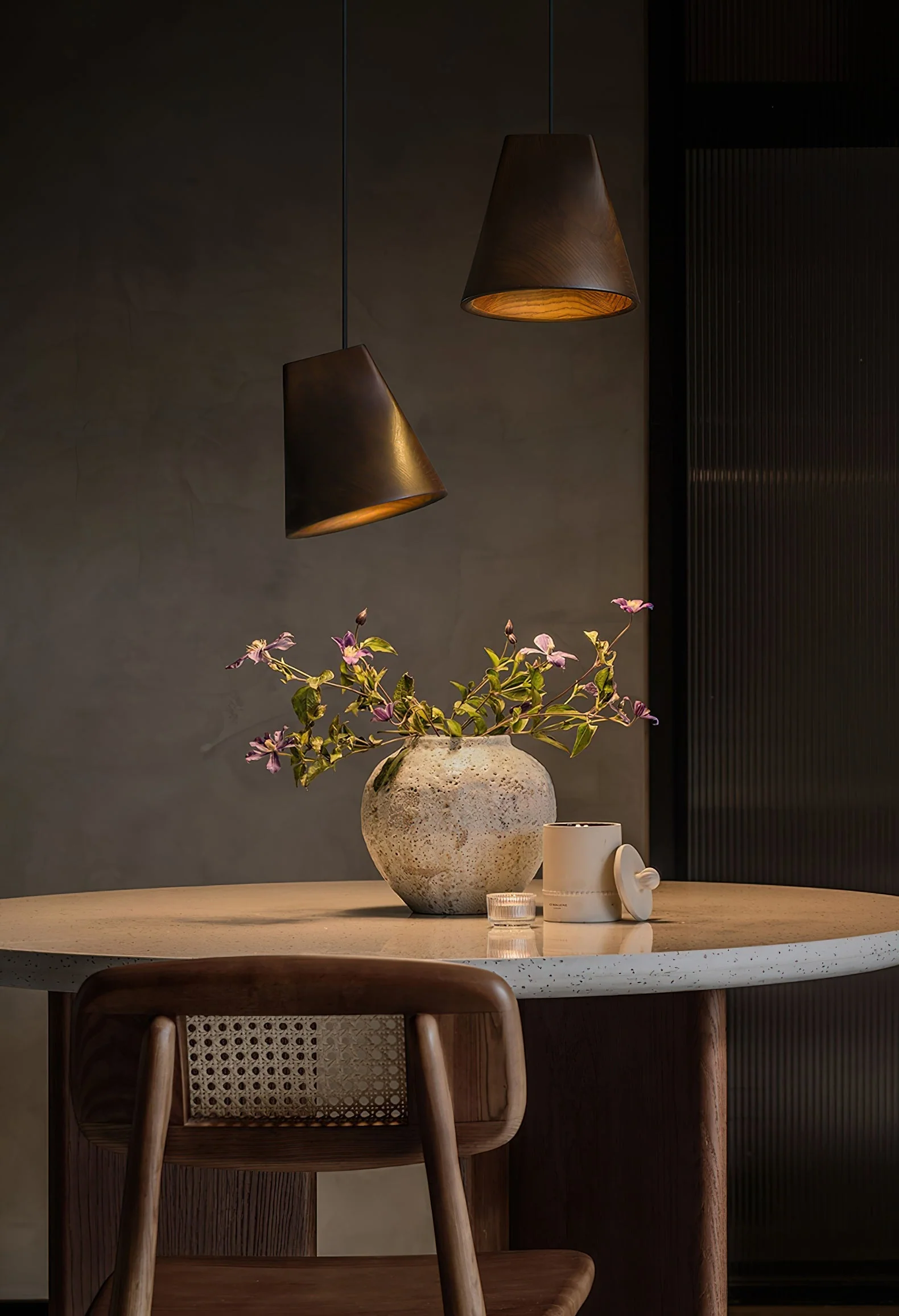 Ivarara Asymmetrical Wood Pendant Light - Image 66
