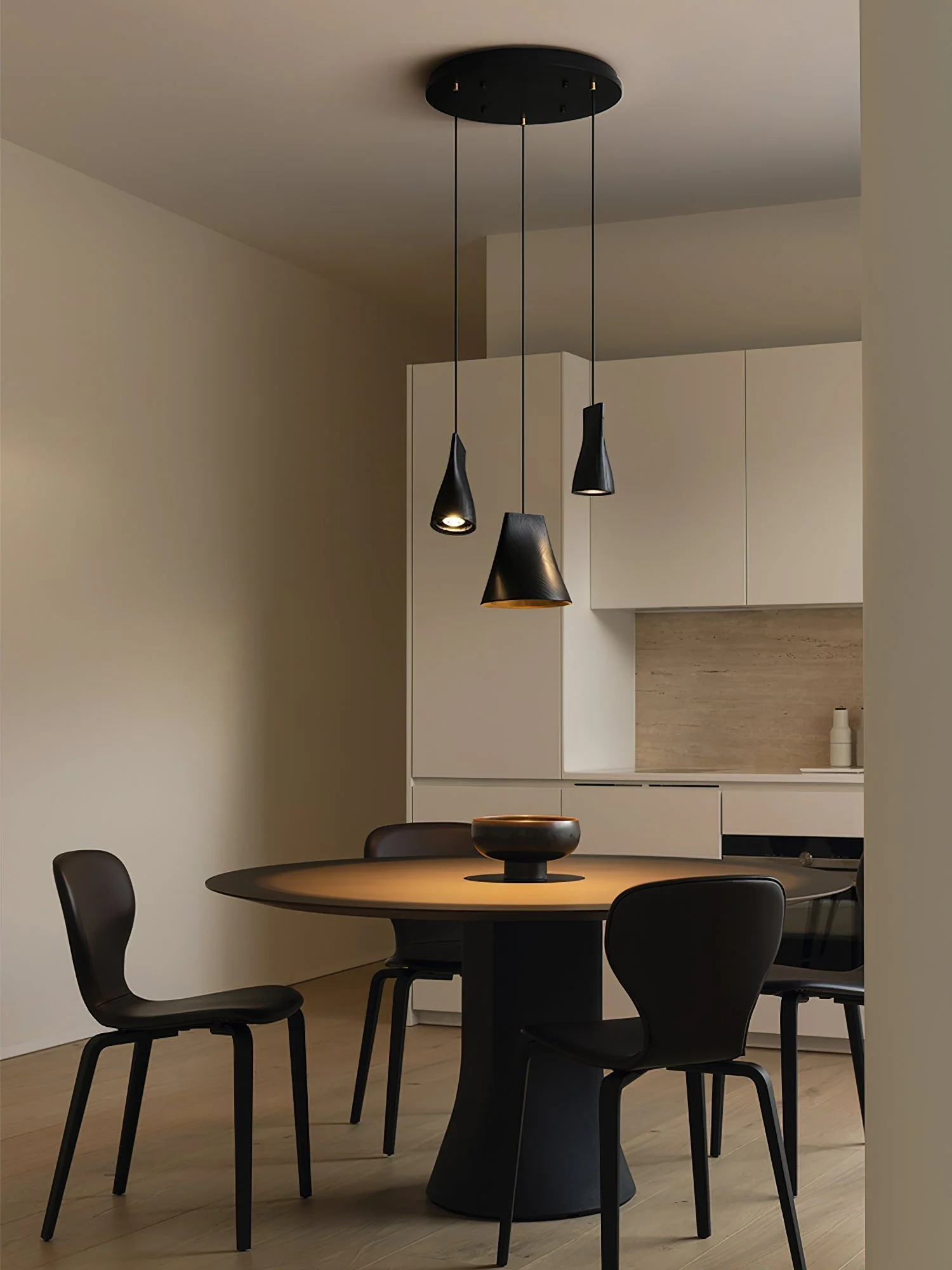 Ivarara Asymmetrical Wood Pendant Light - Image 82