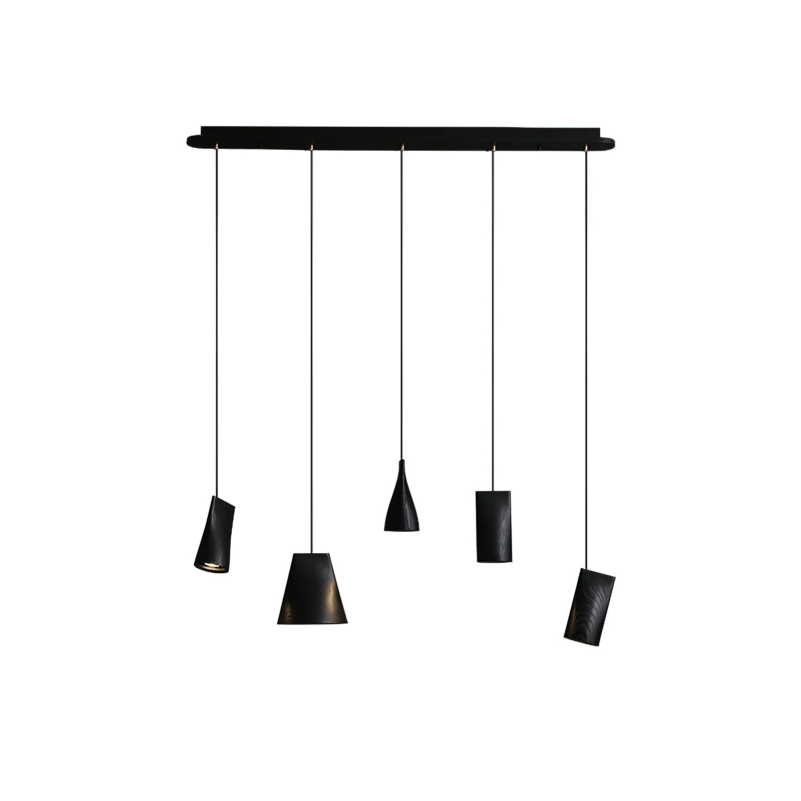 Ivarara Asymmetrical Wood Pendant Light - Image 97