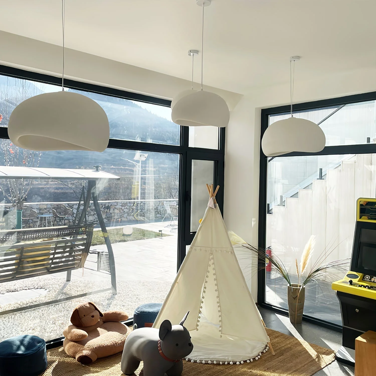 Ivinan Minimalist Cloud Style B Pendant Light - Image 4