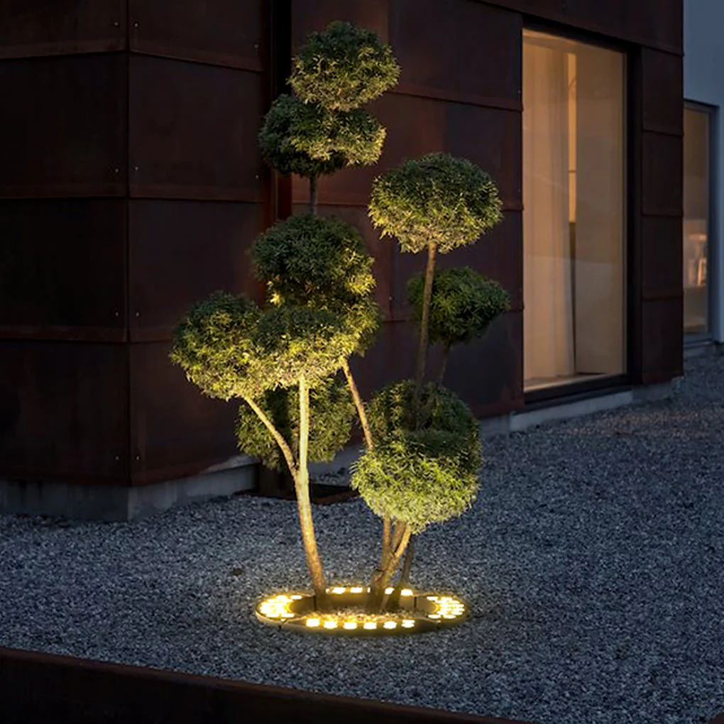 Ivor Solid Landscape Upwards Glass Outdoor Tree-Mounted Light - Image 20