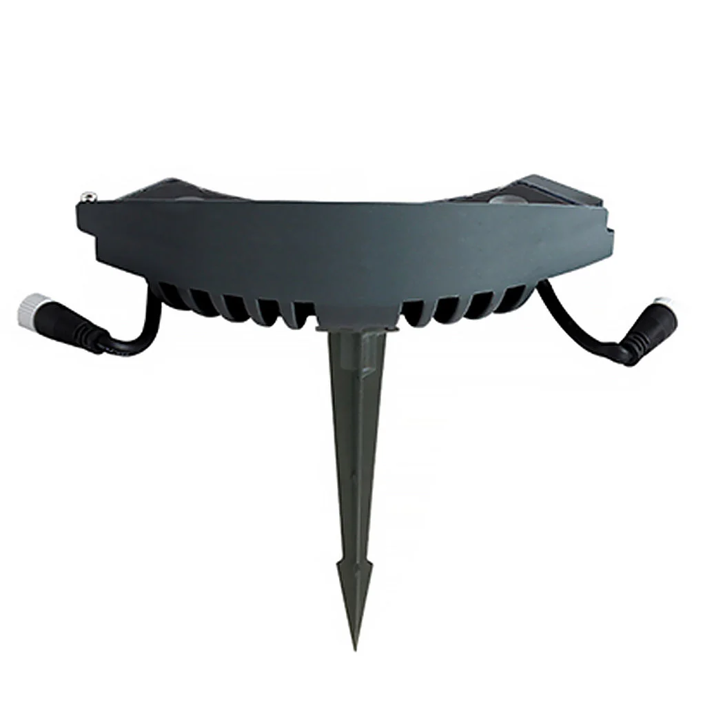 Ivor Solid Landscape Upwards Glass Outdoor Tree-Mounted Light - Image 7