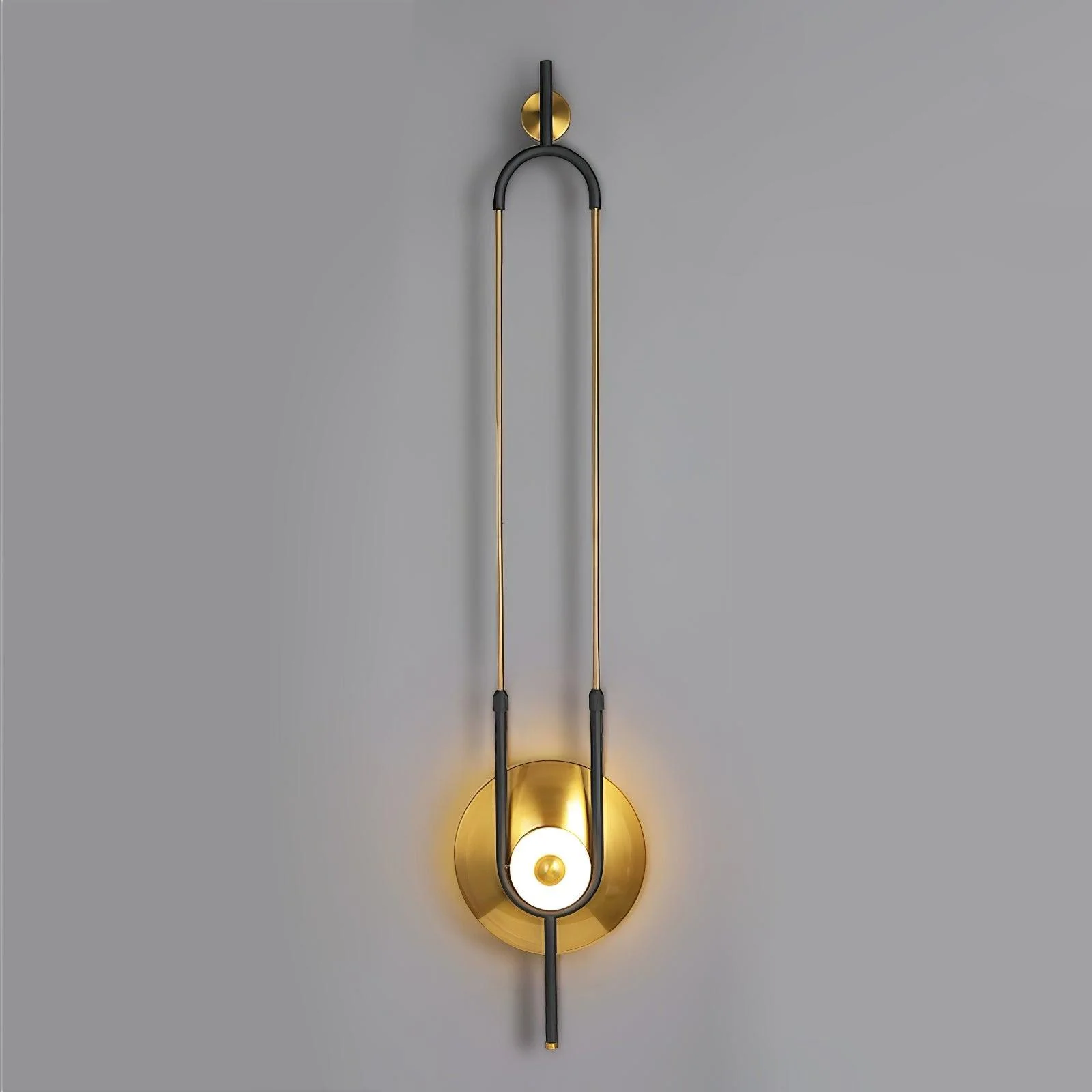Ivory Modern Minimalist Ring Marble Wall Light - Image 12
