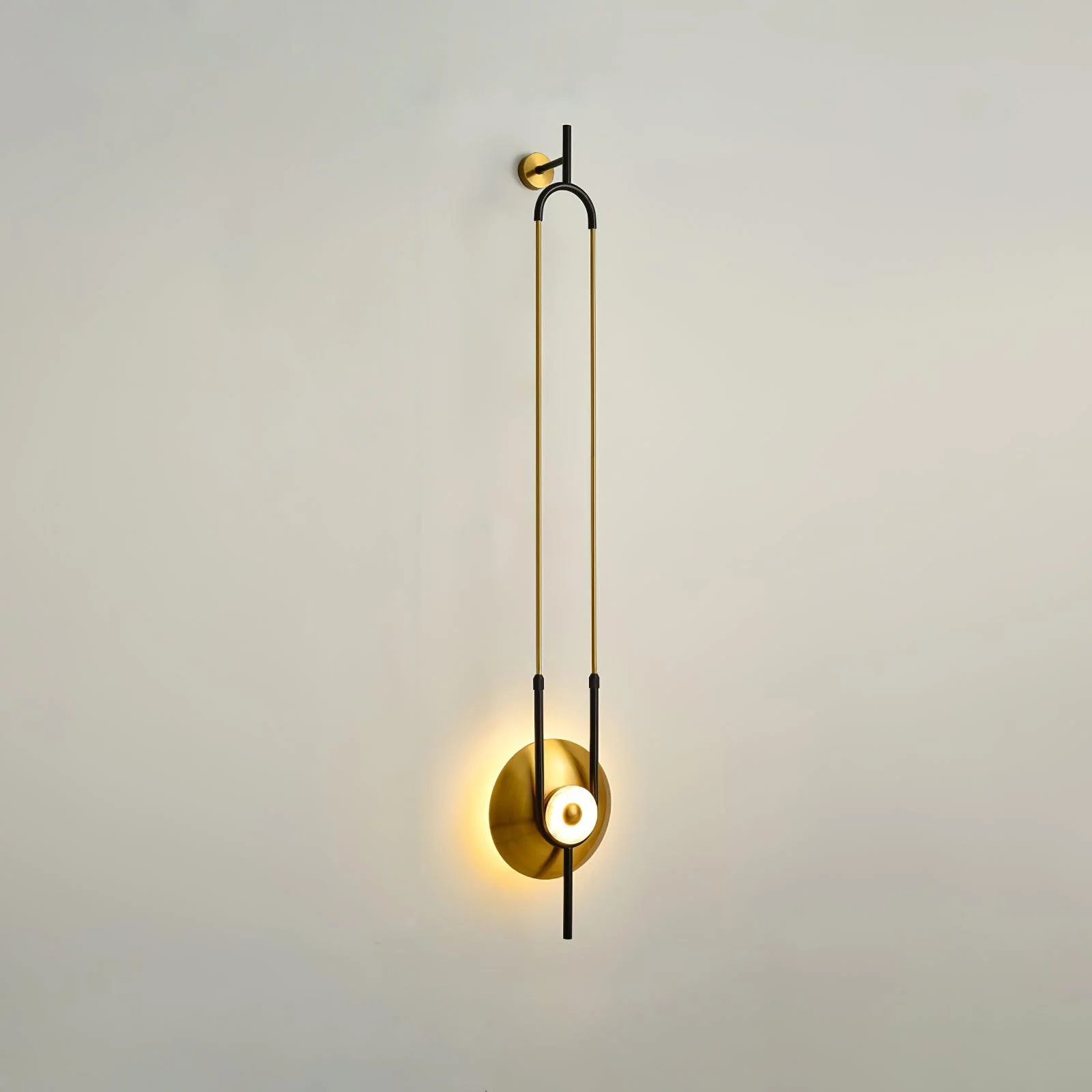 Ivory Modern Minimalist Ring Marble Wall Light - Image 16