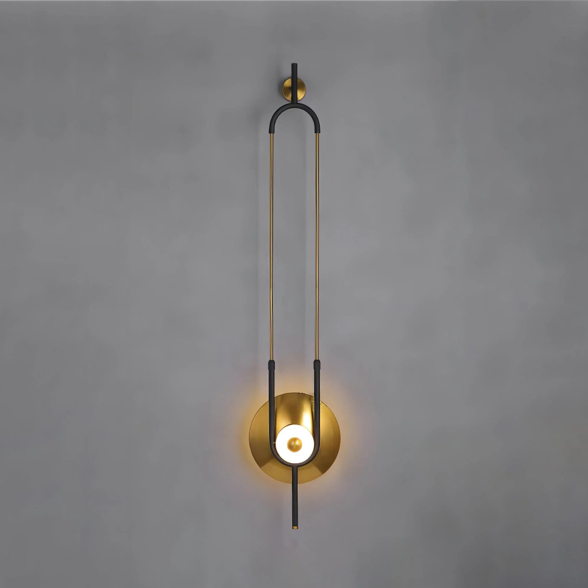 Ivory Modern Minimalist Ring Marble Wall Light - Image 21