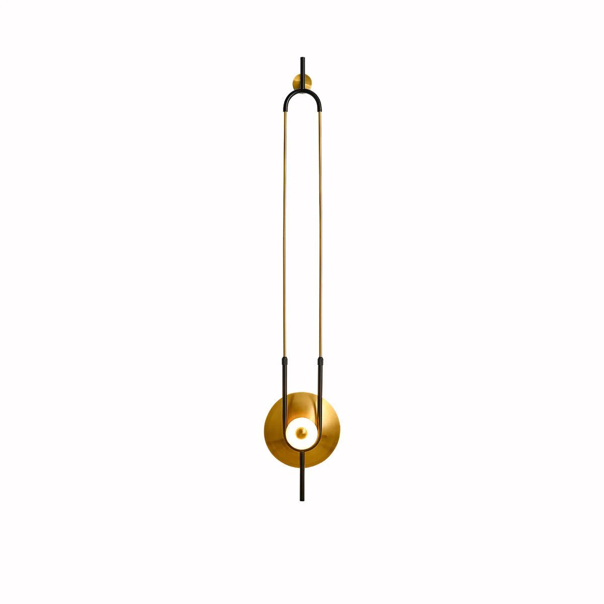 Ivory Modern Minimalist Ring Marble Wall Light - Image 3