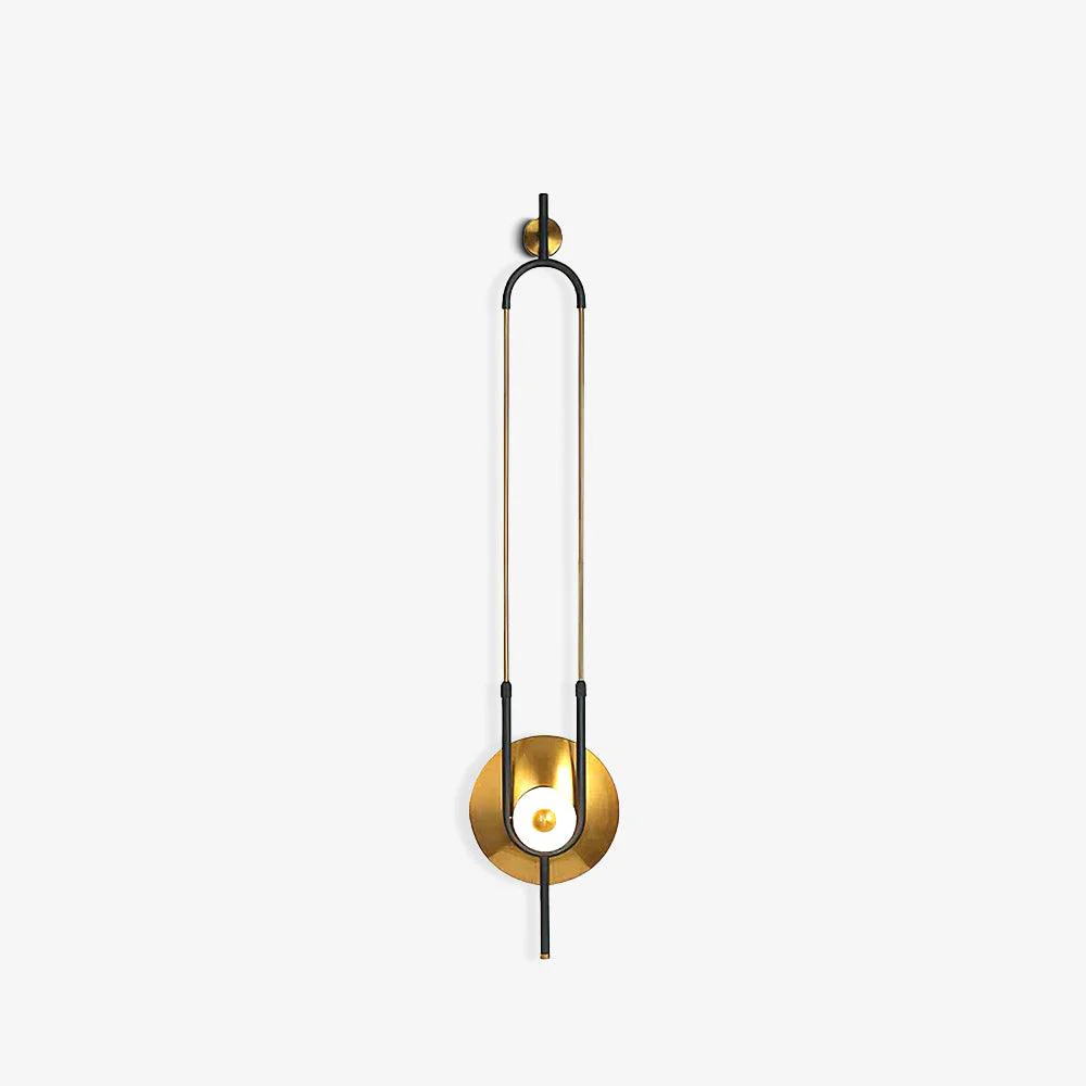 Ivory Modern Minimalist Ring Marble Wall Light - Image 7