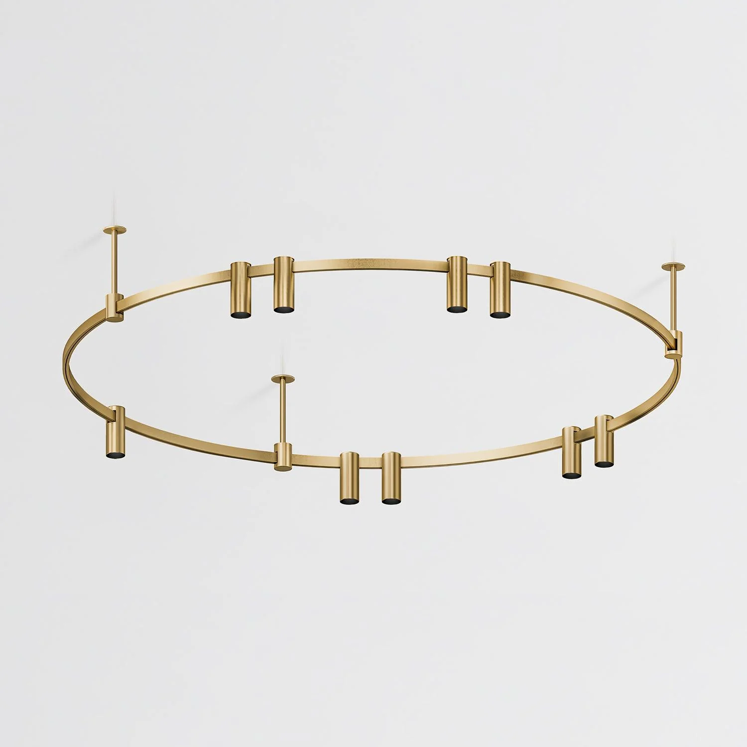 Ivrinir Ringed Brass Pendant Lamp - Image 7