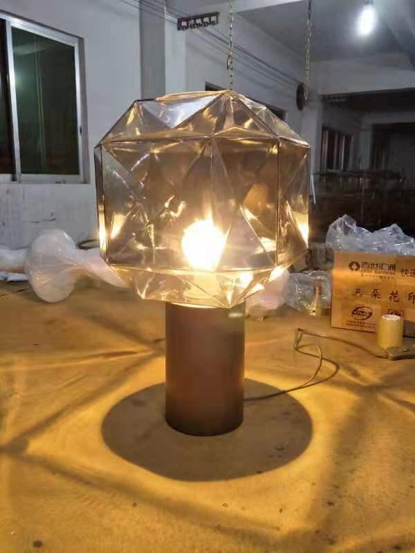 Ivsileth Premium Nordic Art Glass Table Lamp - Image 25