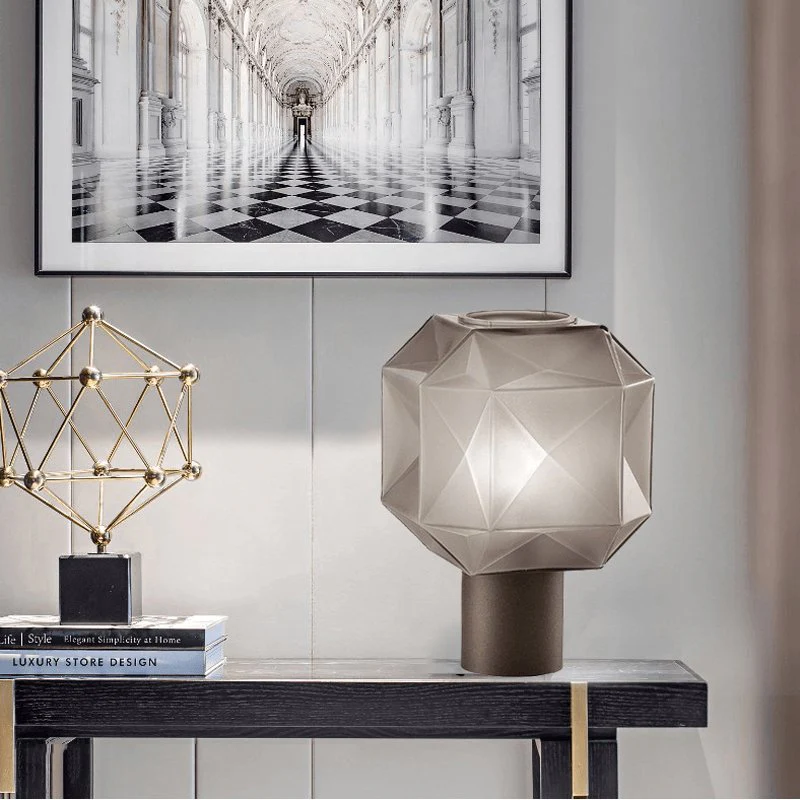 Ivsileth Premium Nordic Art Glass Table Lamp - Image 40