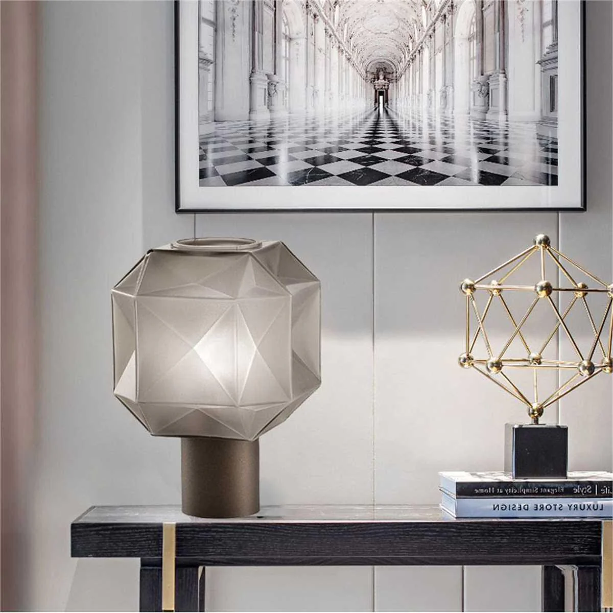 Ivsileth Premium Nordic Art Glass Table Lamp - Image 44
