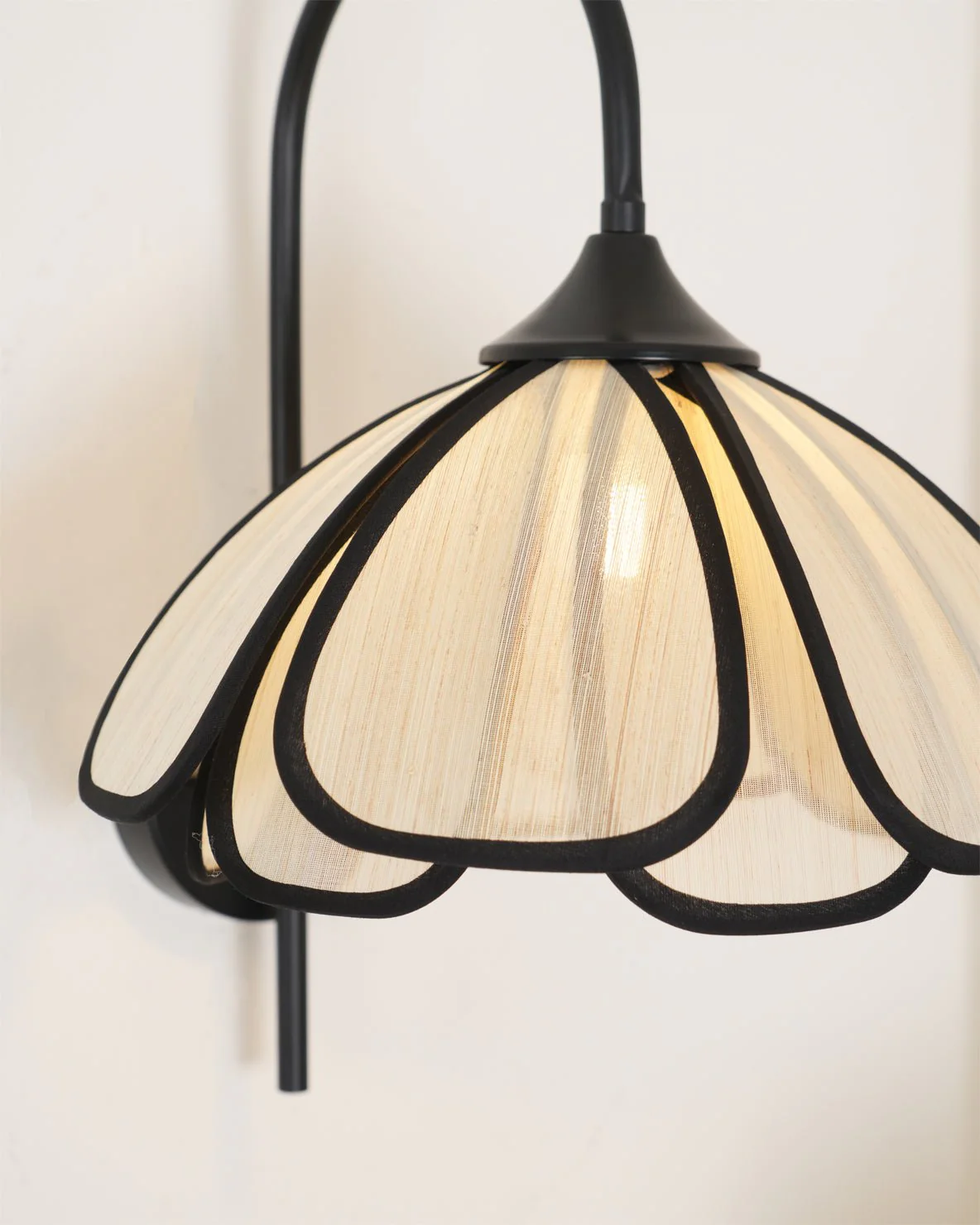 Ivsiliel Natural Burnt Petal Wall Lamp - Image 7