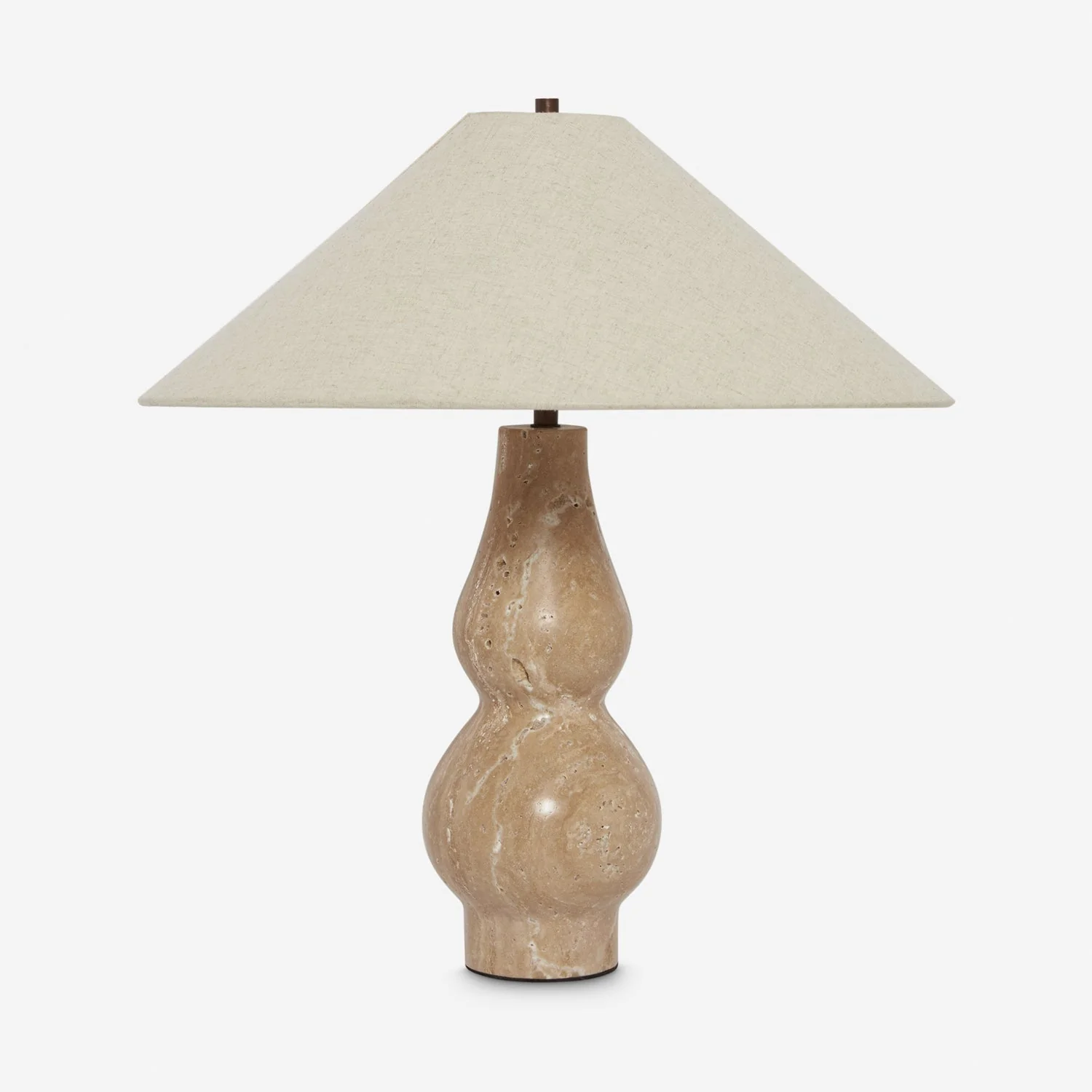 Ivy Curved Wooden Table Lamp - Image 6