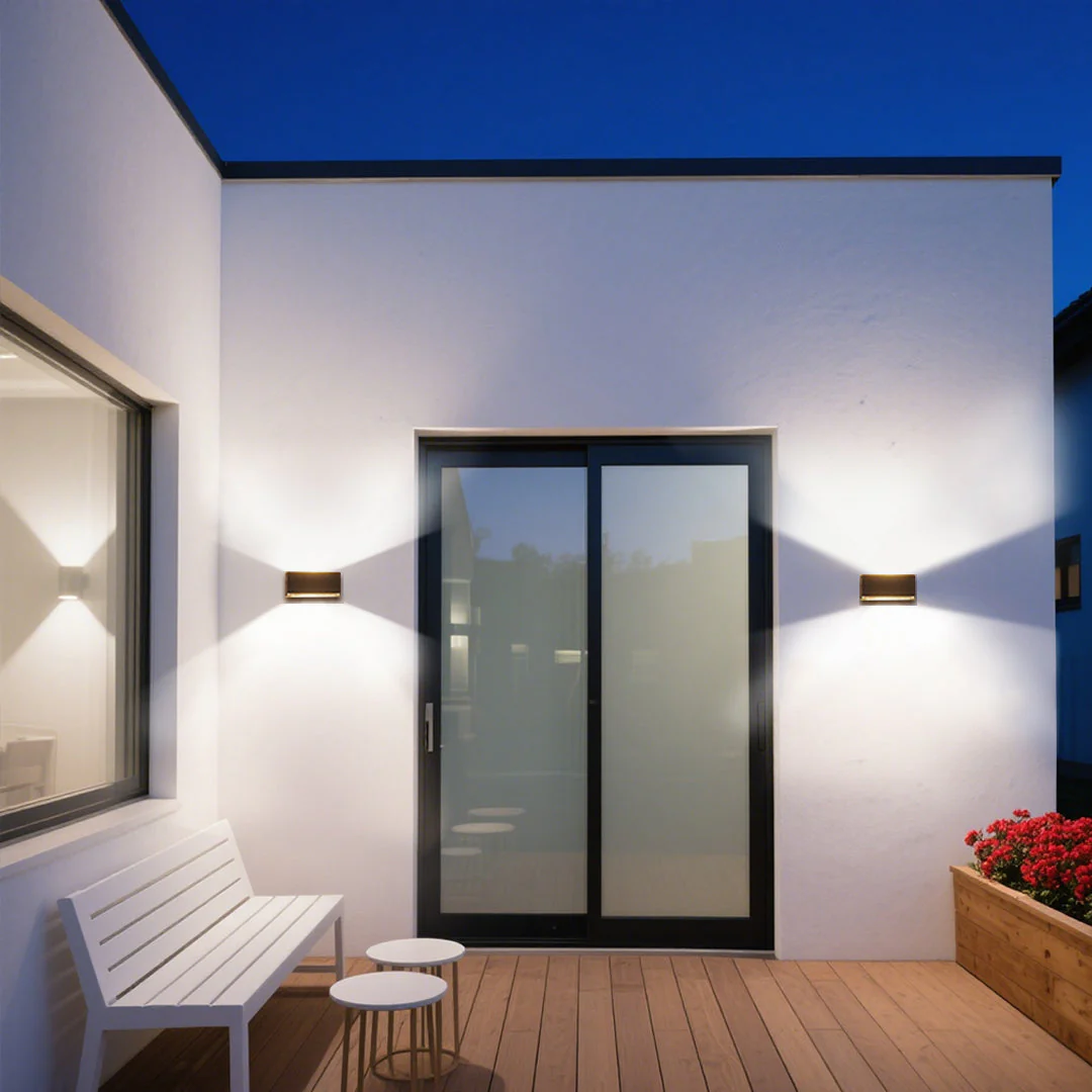 Jacob Minimalist Nordic-style Outdoor Wall Lights - Image 4