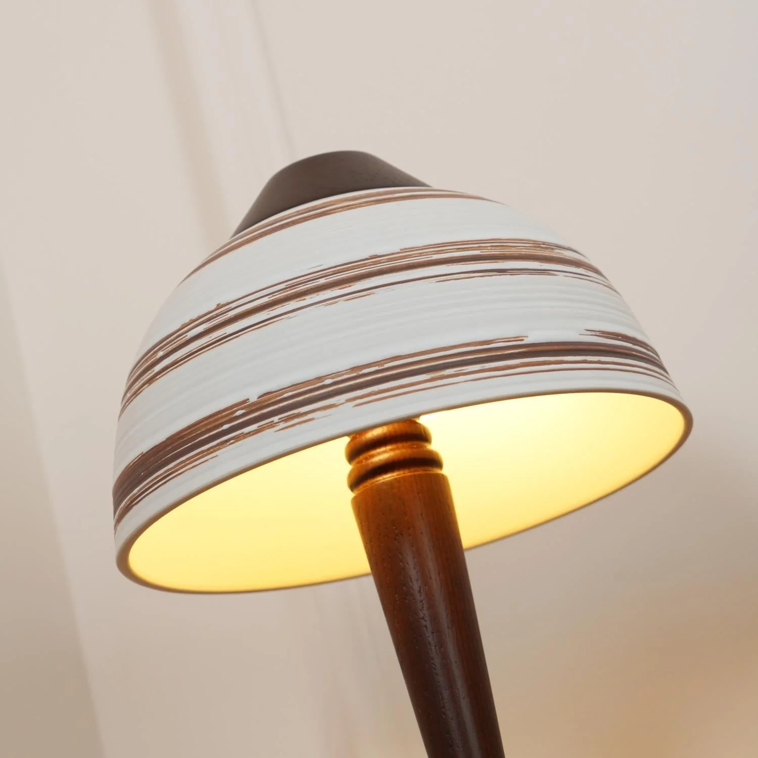 Japanese Farmhouse Wood Table Lamp - Image 11