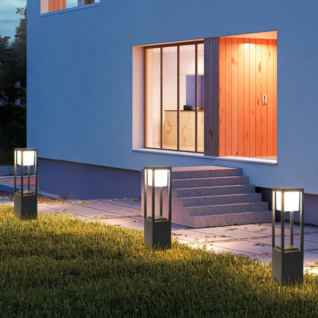 Jemy Hollow Modern Outdoor Pathway Lights - Image 2