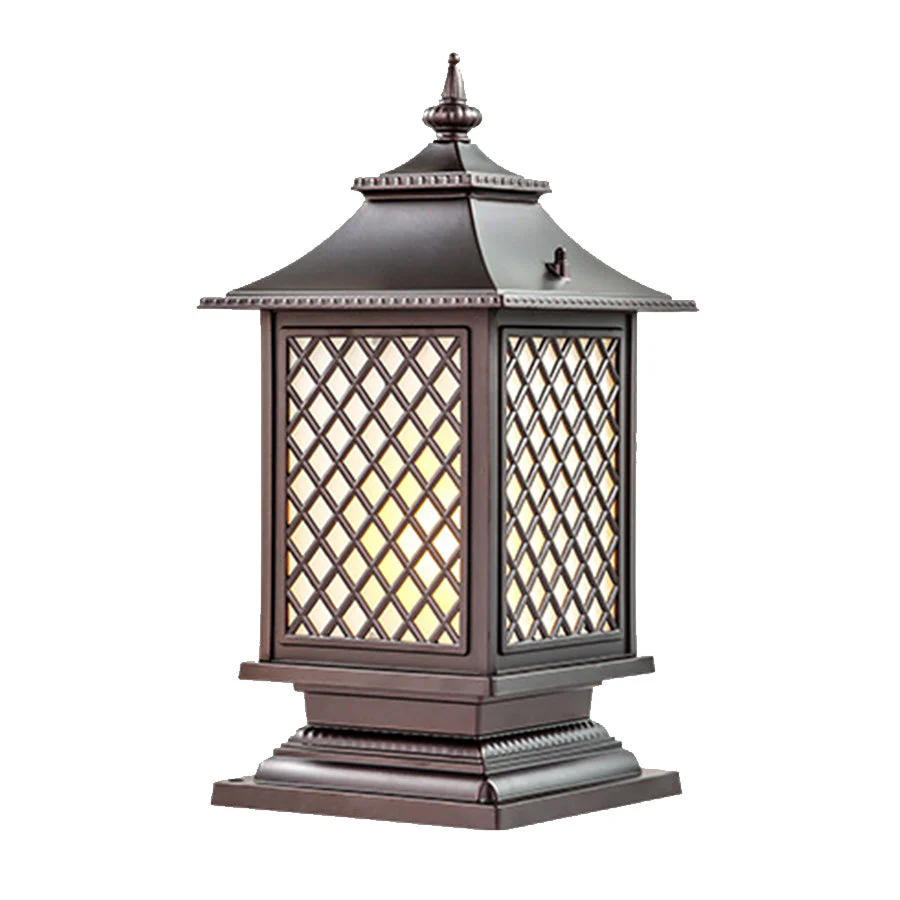 Jeroe Three Color Temperature Outdoor Pillar Light - Image 5