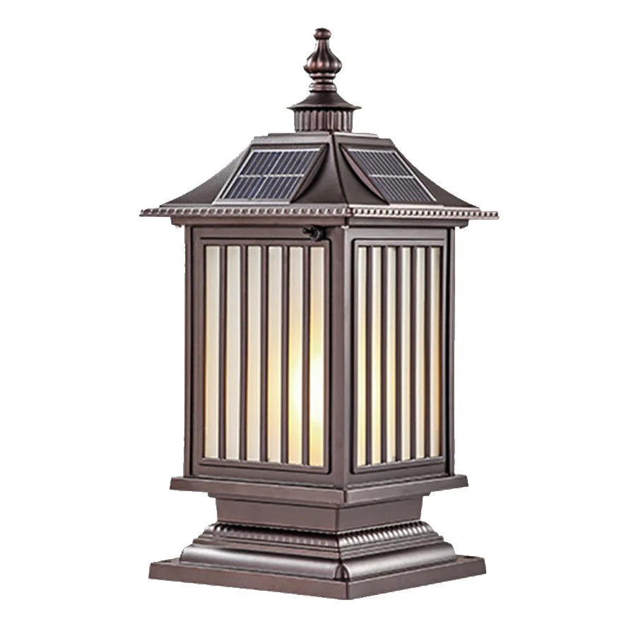 Jeroe Three Color Temperature Outdoor Pillar Light - Image 8