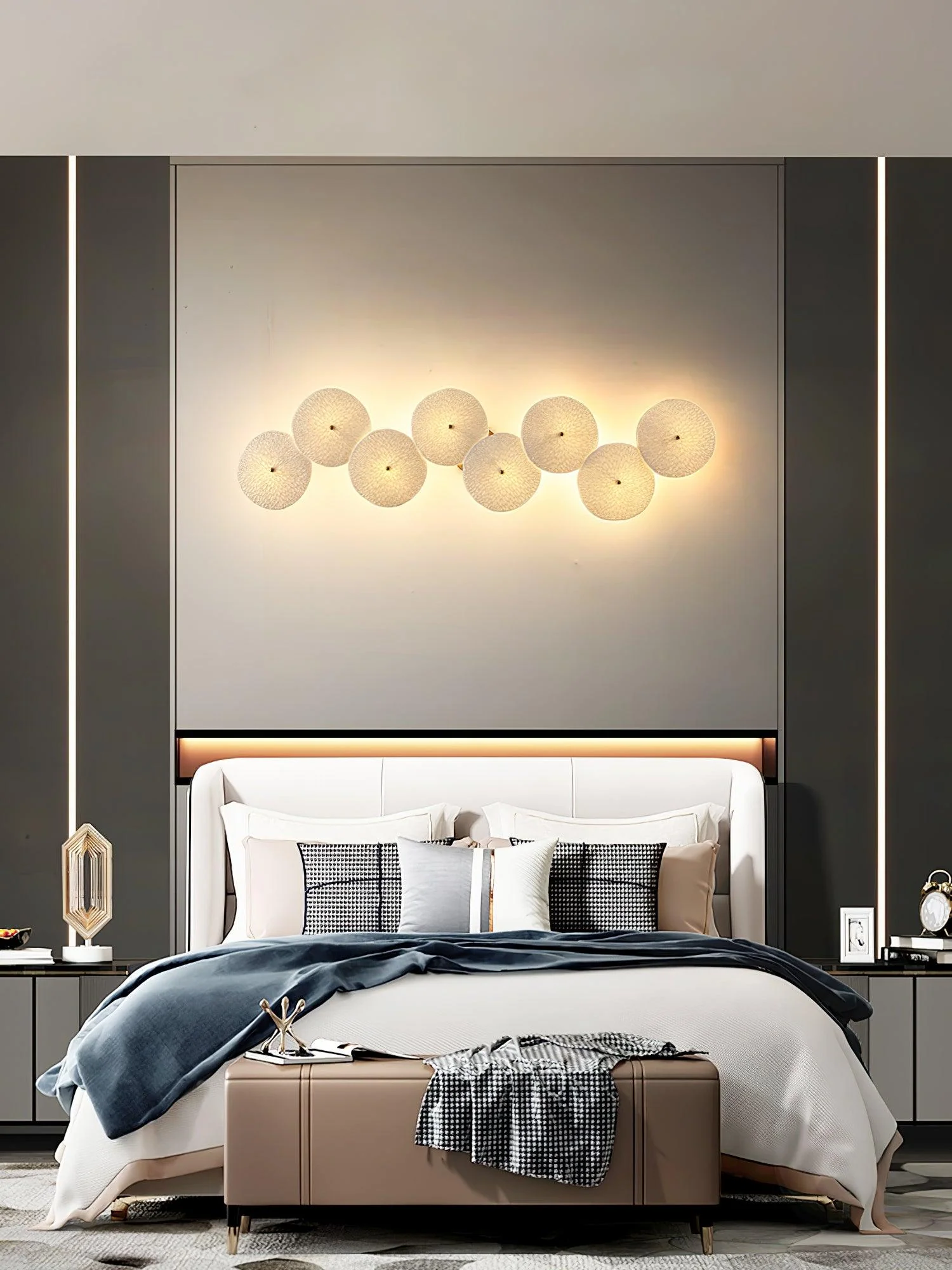 Jesse Elegance Nordic Art Petal Wall Lamp - Image 10