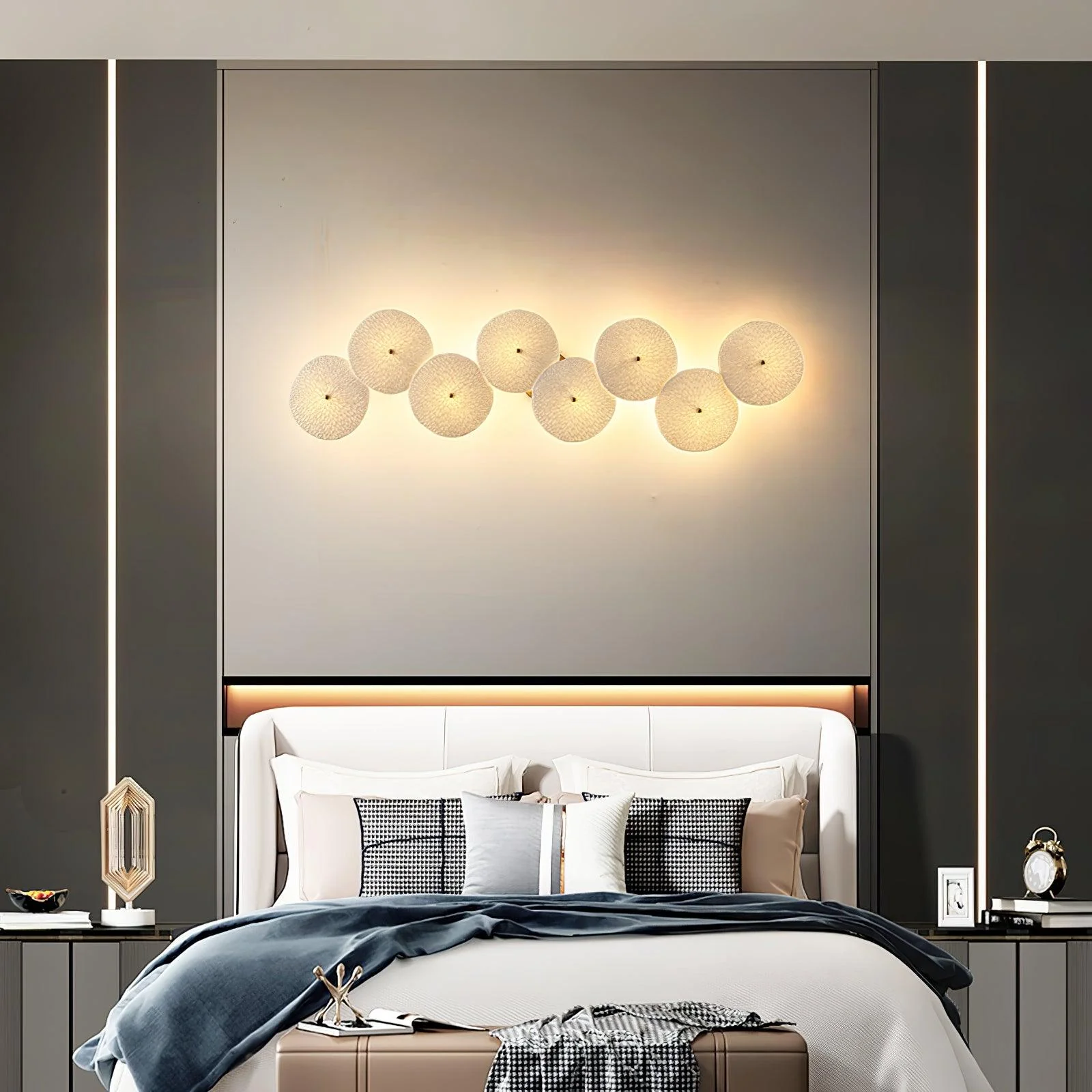 Jesse Elegance Nordic Art Petal Wall Lamp - Image 59