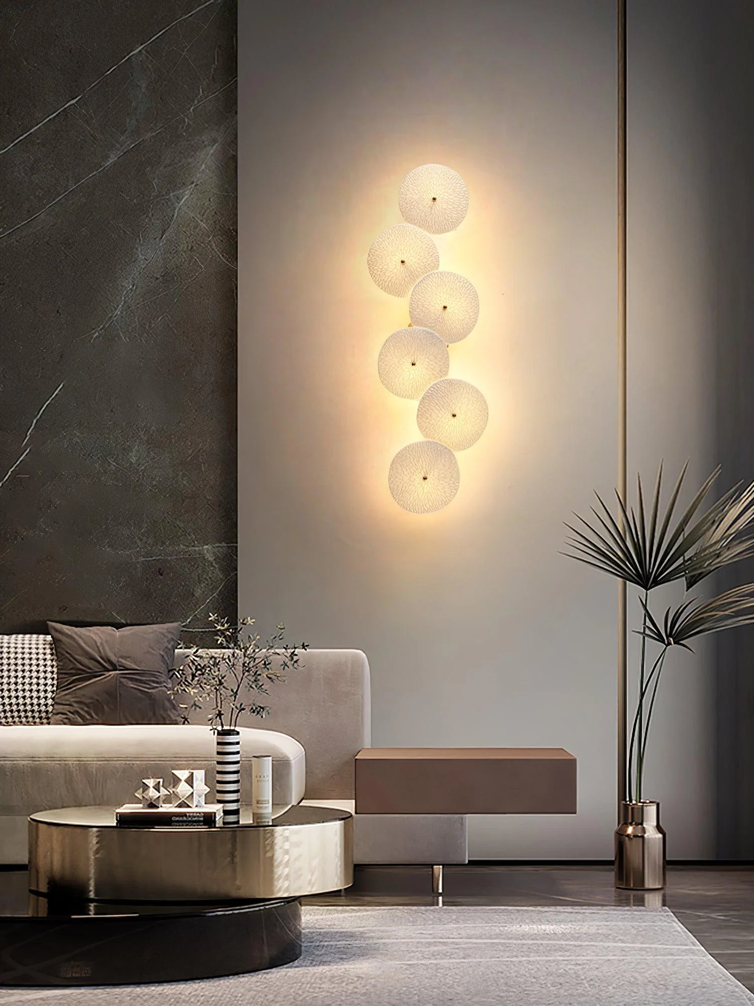 Jesse Elegance Nordic Art Petal Wall Lamp - Image 6