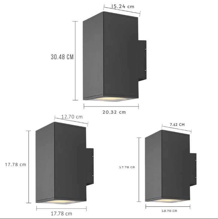 Jimy LED Classic Unique Outdoor Wall Sconces - Image 8