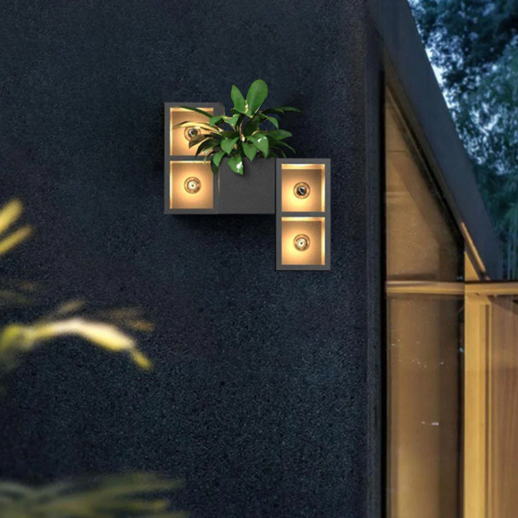 Joeph Creative Combination Glass Outdoor Wall Lamp - Image 14